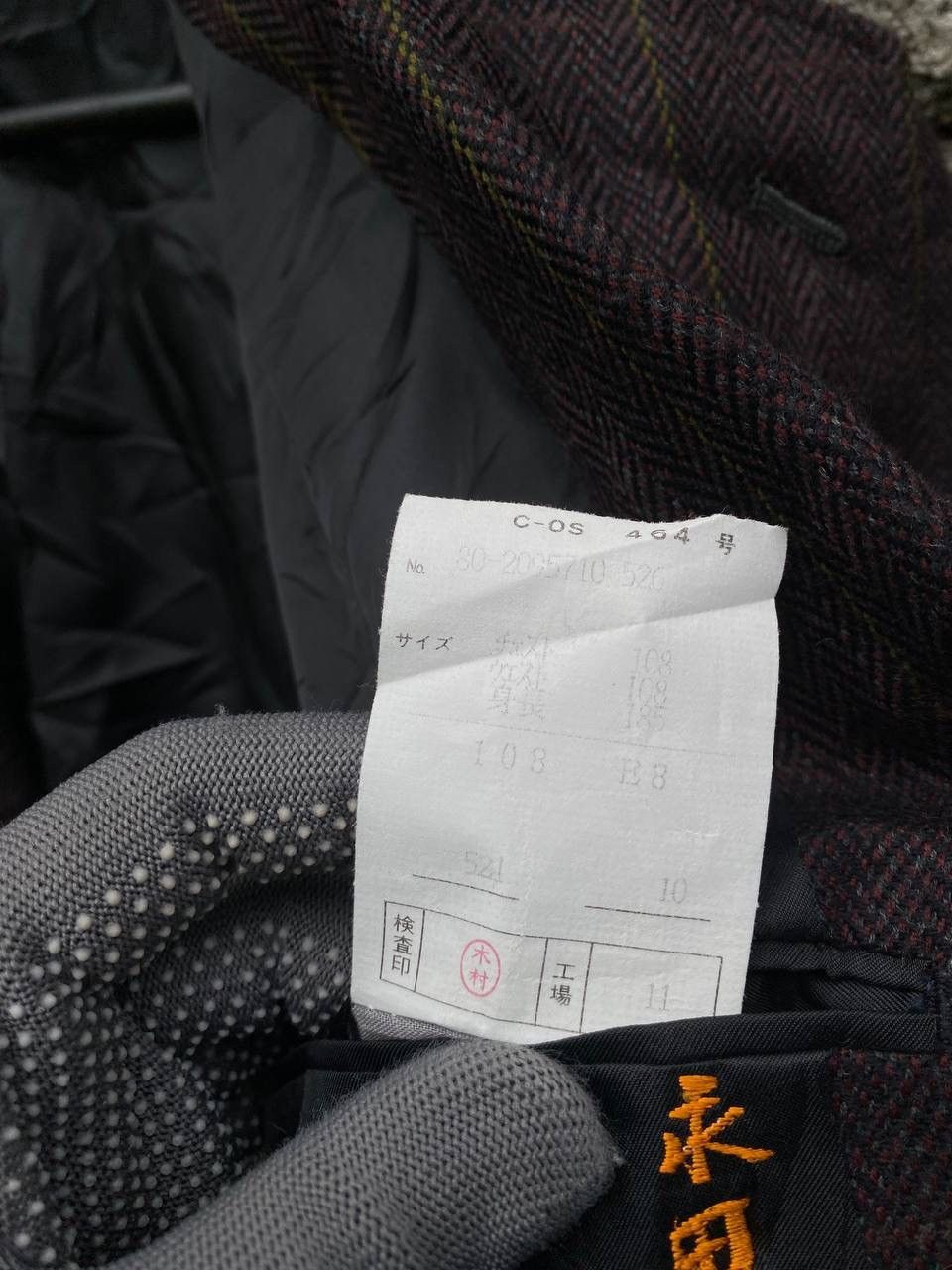 Japanese Brand × Vintage Vintage 80s Casanovas Casino Wool Plaid Blazer Size US XL / EU 56 / 4 - 8 Thumbnail