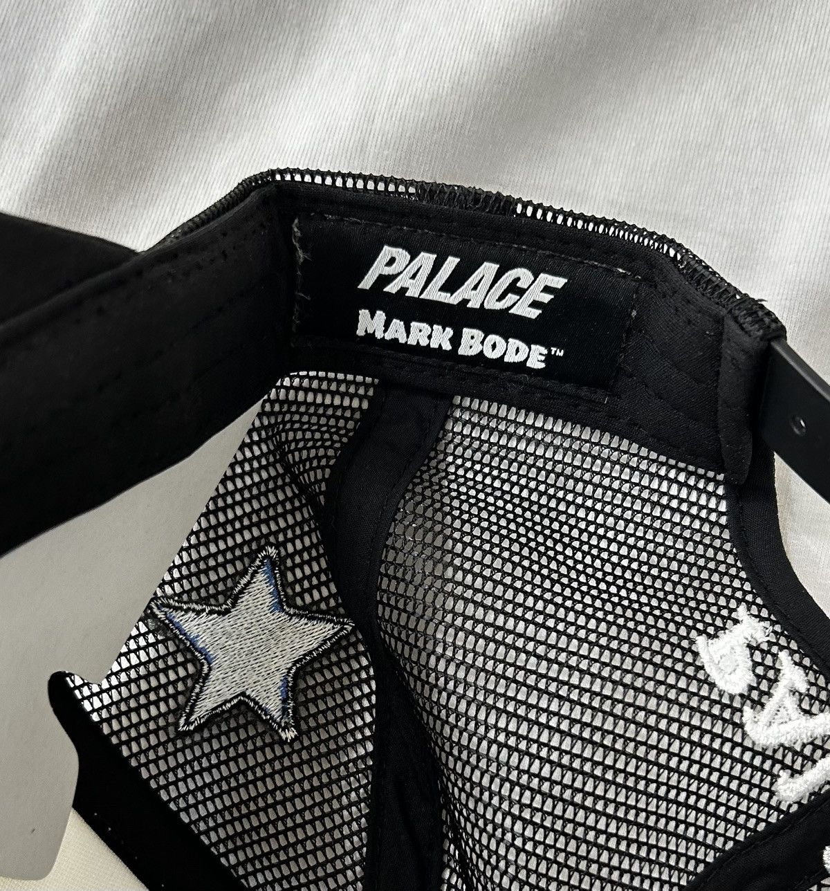 Palace Palace Mark Bode Trucker Cap Adjustable NEW Size ONE SIZE - 8 Thumbnail