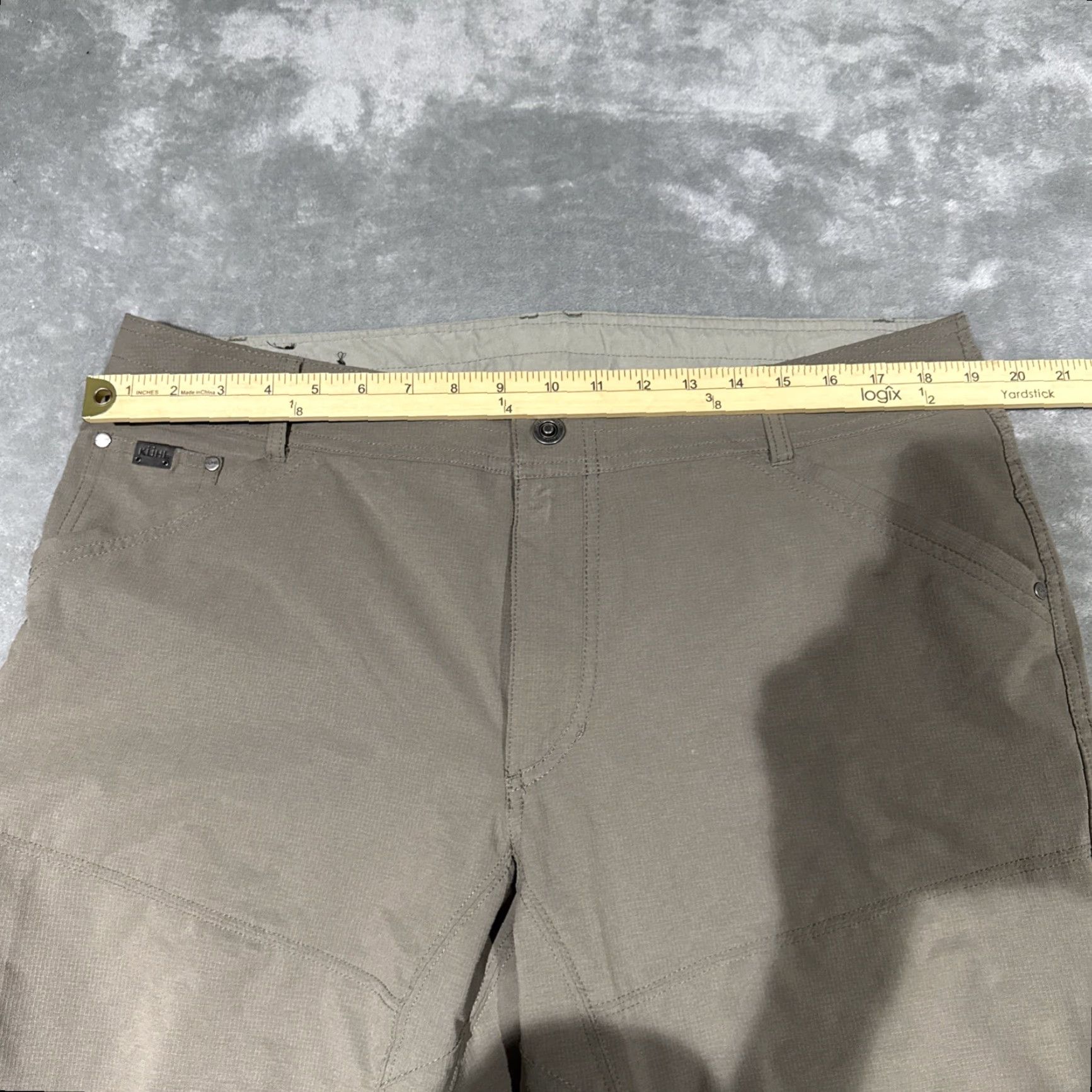 Vintage Kuhl Silencr Pants Mens 38x32 Brown Cargo Straight 5-Pocket Ripstop Outdoors Hiking Performance Size US 38 / EU 54 - 4 Thumbnail