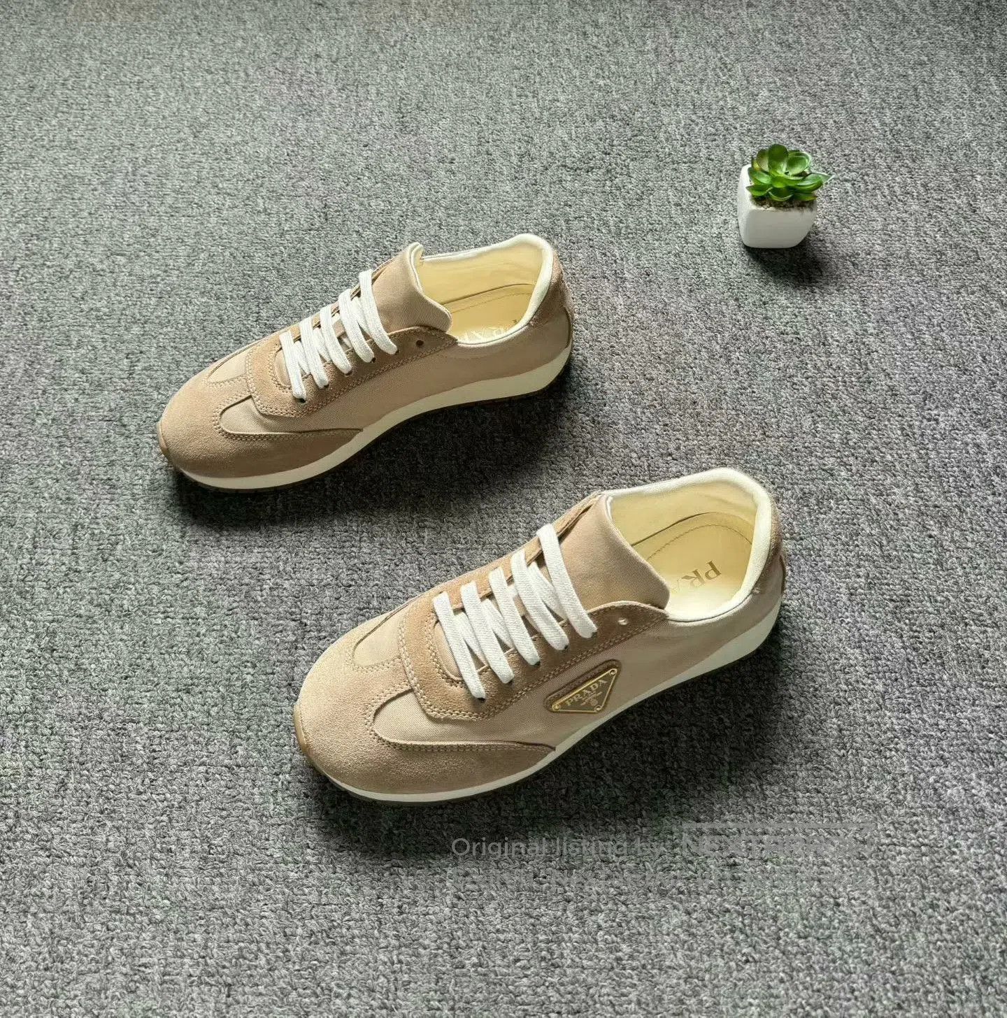 prada casual shoes size 7.5 with box.