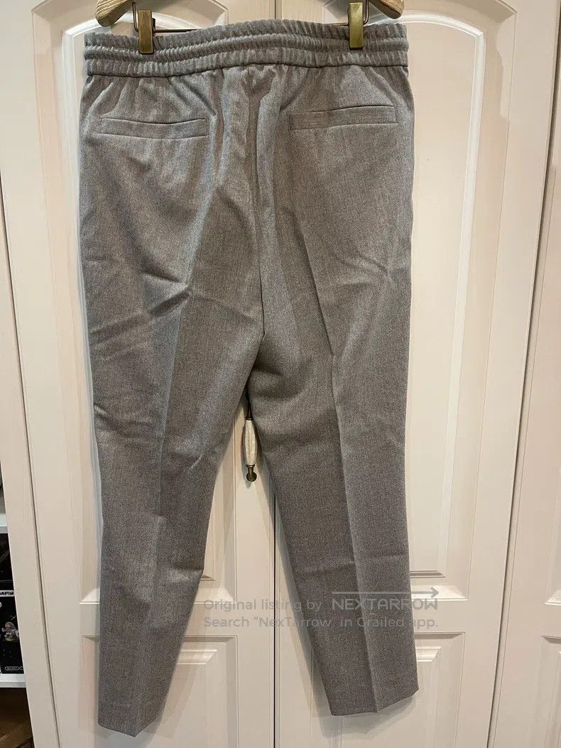 Brunello Cucinelli Brunello Cucinelli Gray woolen trousers Size US 32 / EU 48 - 2 Thumbnail