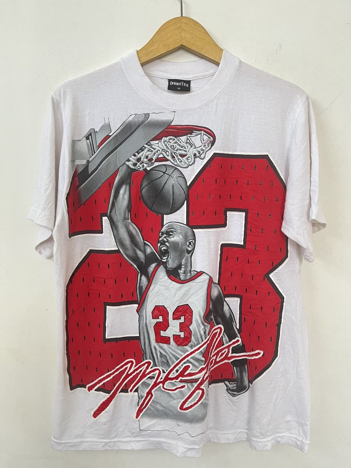 Vintage 90s Michael Jordan NBA Europe Bootleg T-Shirt