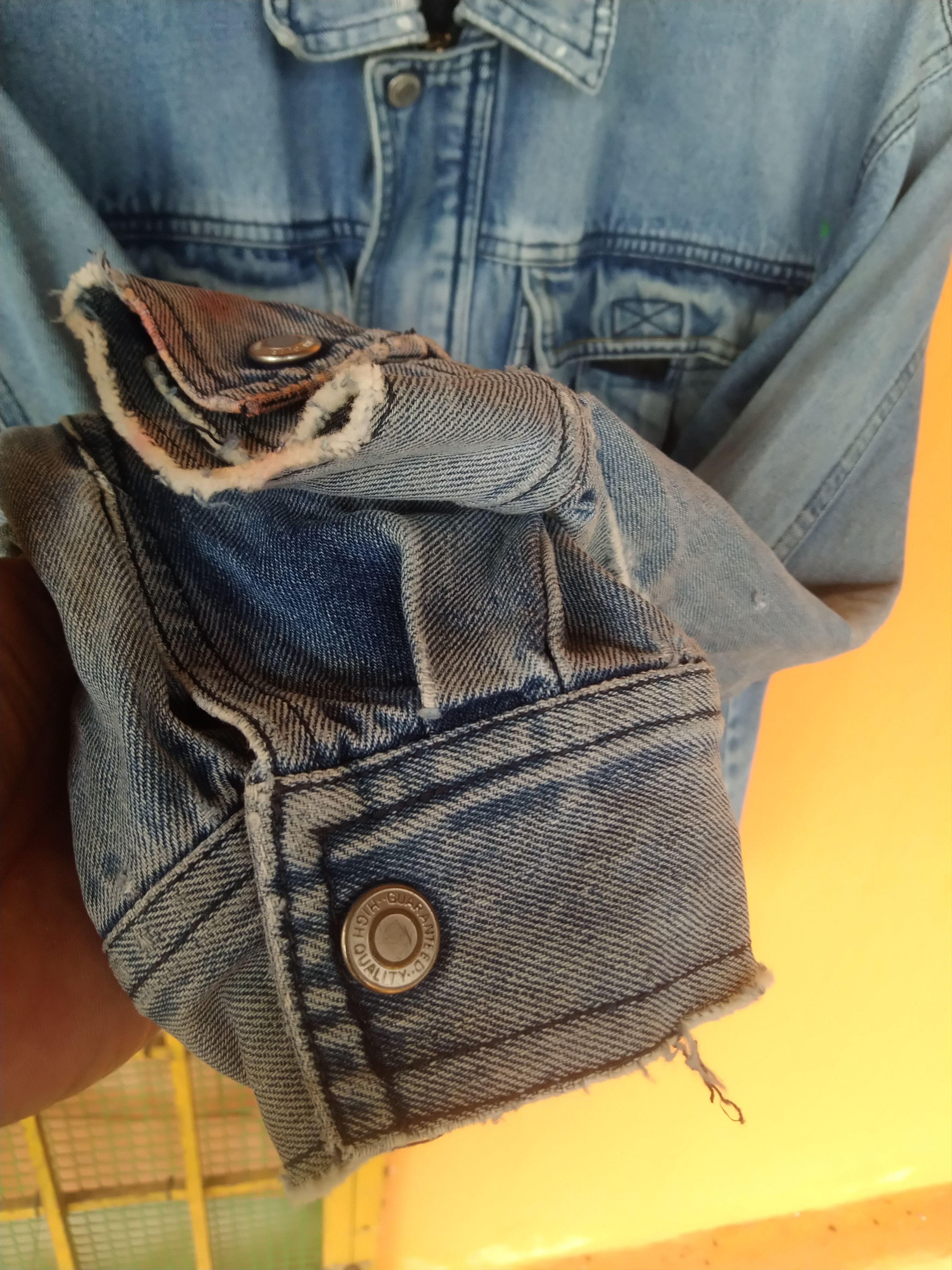 Japanese Brand × Vintage Even River Distressed Denim Jacket Size US L / EU 52-54 / 3 - 5 Thumbnail