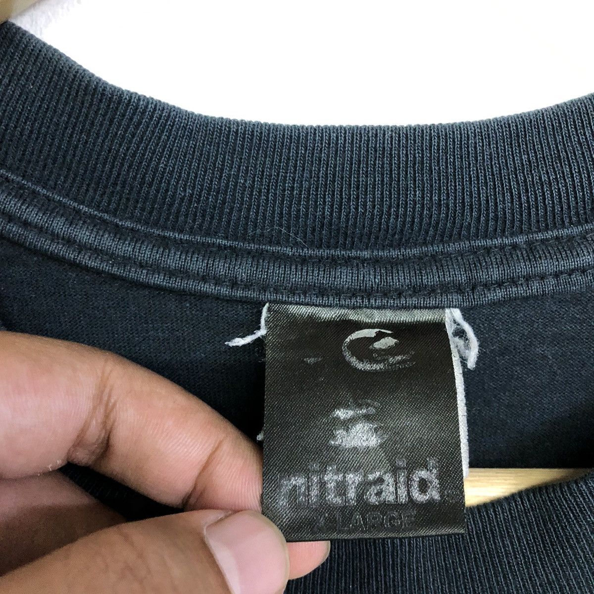 Nitraid Vintage Nitraid Anti Babylon Equipment Streetwear Tshirt Size US XL / EU 56 / 4 - 14 Thumbnail