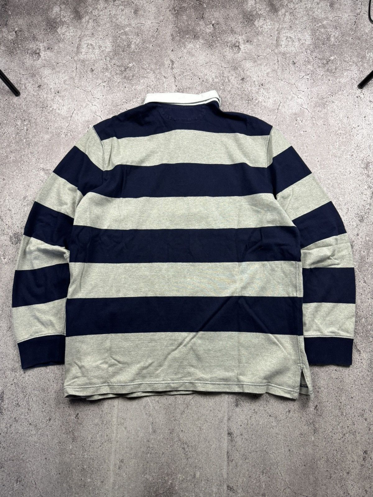 Polo Ralph Lauren Vintage Polo Ralph Lauren Striped Rugby Shirt Y2K Long Sleve Size US L / EU 52-54 / 3 - 9 Thumbnail