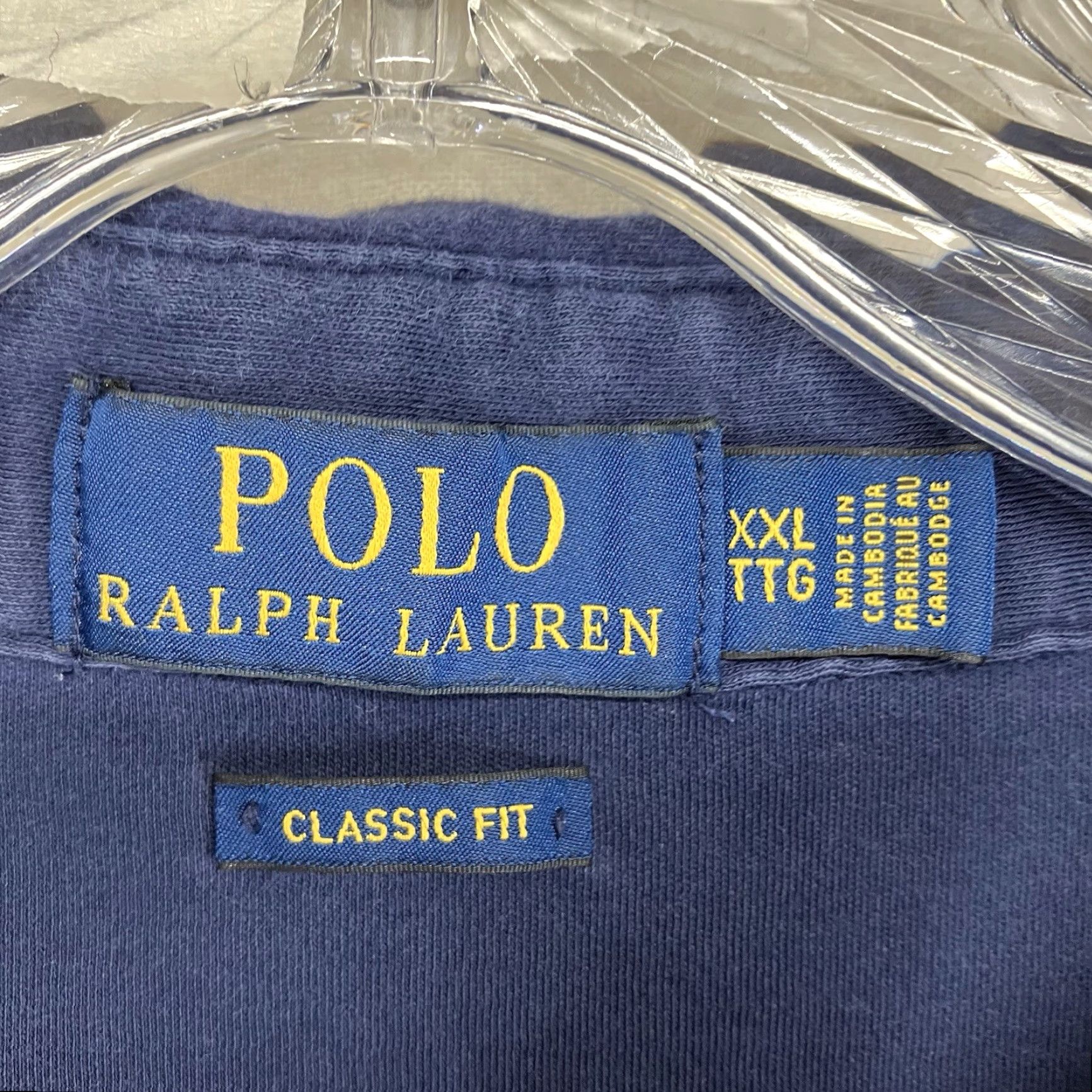 Polo Ralph Lauren Polo Ralph Lauren Classic Fit Polo Shirt Mens 2XL Blue Soft Cotton Short Sleeve Collared Size US XXL / EU 58 / 5 - 4 Thumbnail