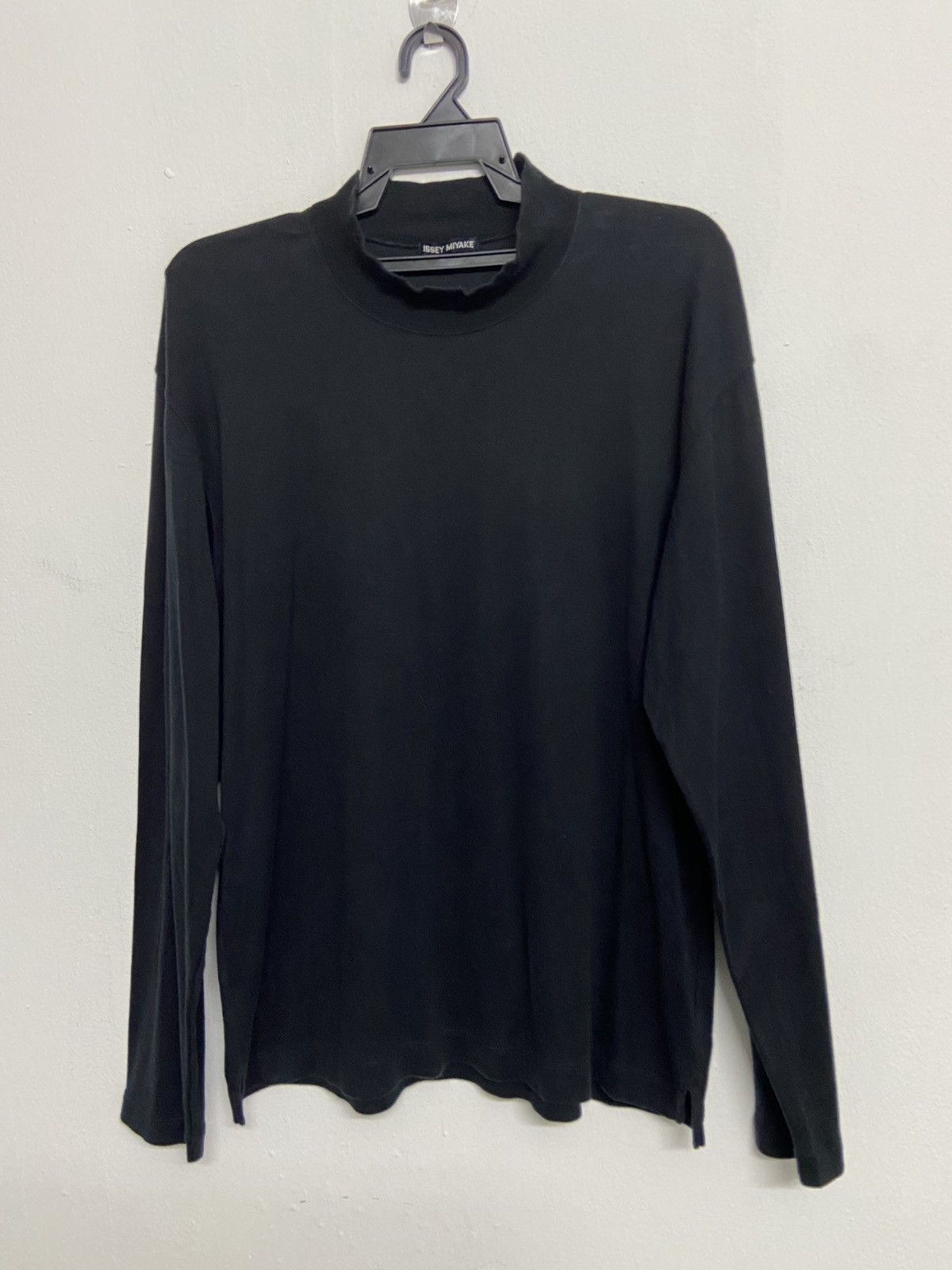Issey Miyake Issey Miyake Turtleneck Steve Jobs Mock Black Size US L / EU 52-54 / 3 - 6 Thumbnail