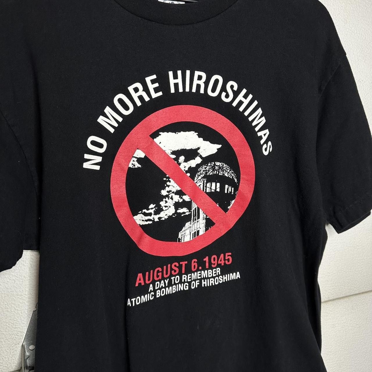 Vintage Vintage Japan Hiroshima Awareness Tee XL Size US XL / EU 56 / 4 - 4 Thumbnail