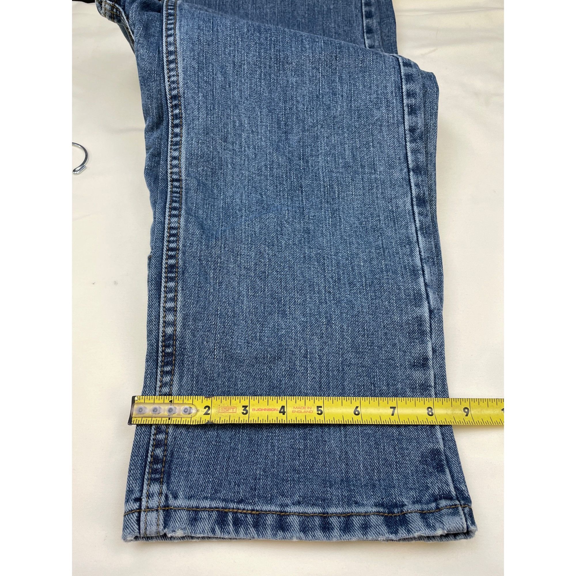 Lee Lee Men's Blue Jeans Regular Straight Leg Size 32W X 36I SKU Size US 32 / EU 48 - 5 Thumbnail