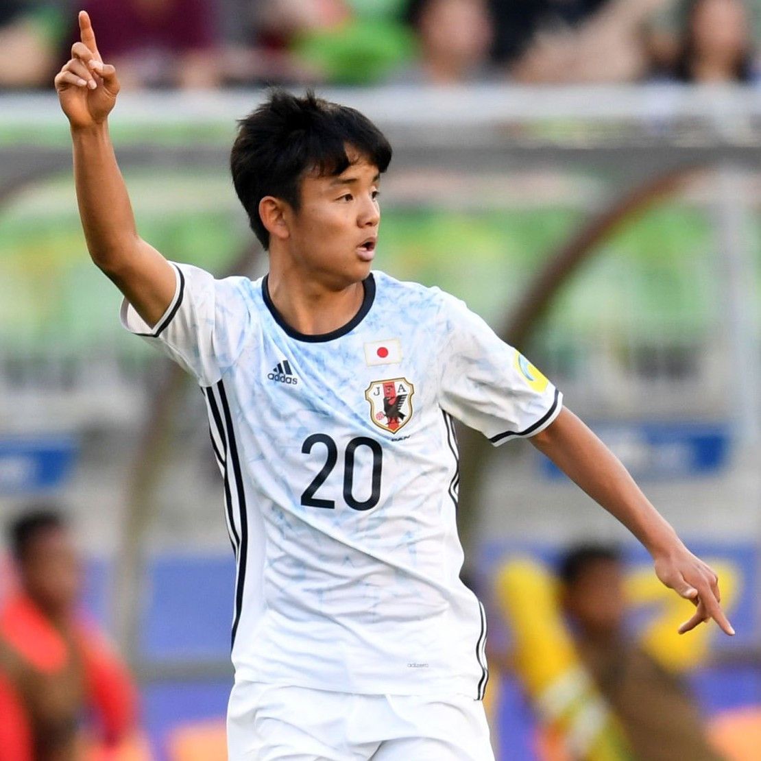 Adidas Japan U-20 World Cup 2017 Away Jersey Takefusa Kubo Size US L / EU 52-54 / 3 - 11 Thumbnail