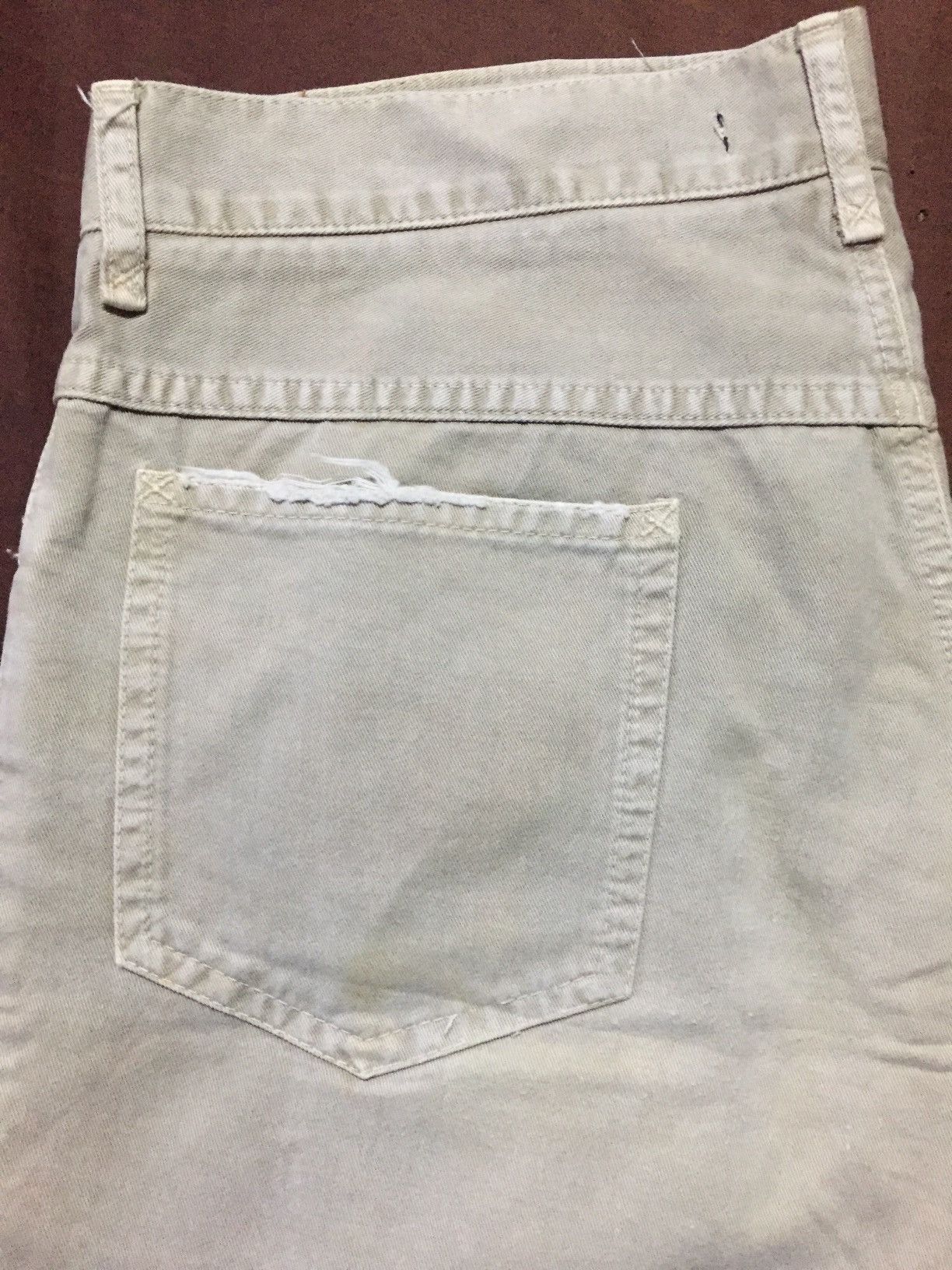 Dolce & Gabbana D&G Distressed Pocket Beige Casual Pants Size US 32 / EU 48 - 9 Thumbnail