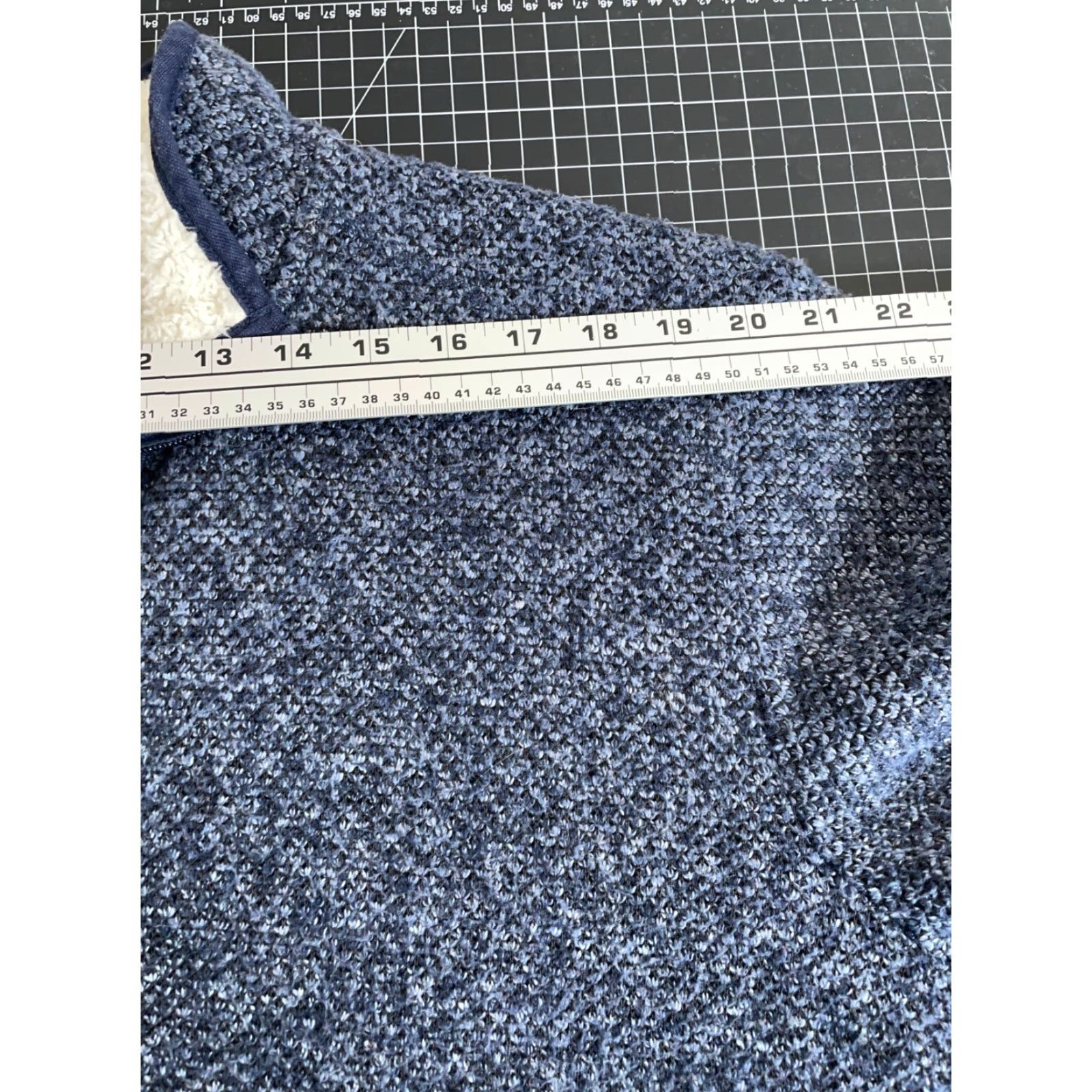 Orvis Orvis Sherpa Lined 1/4 Zip Fleece Sweater Adult XL Dark Blue Heavy Pullover Size US XL / EU 56 / 4 - 7 Thumbnail