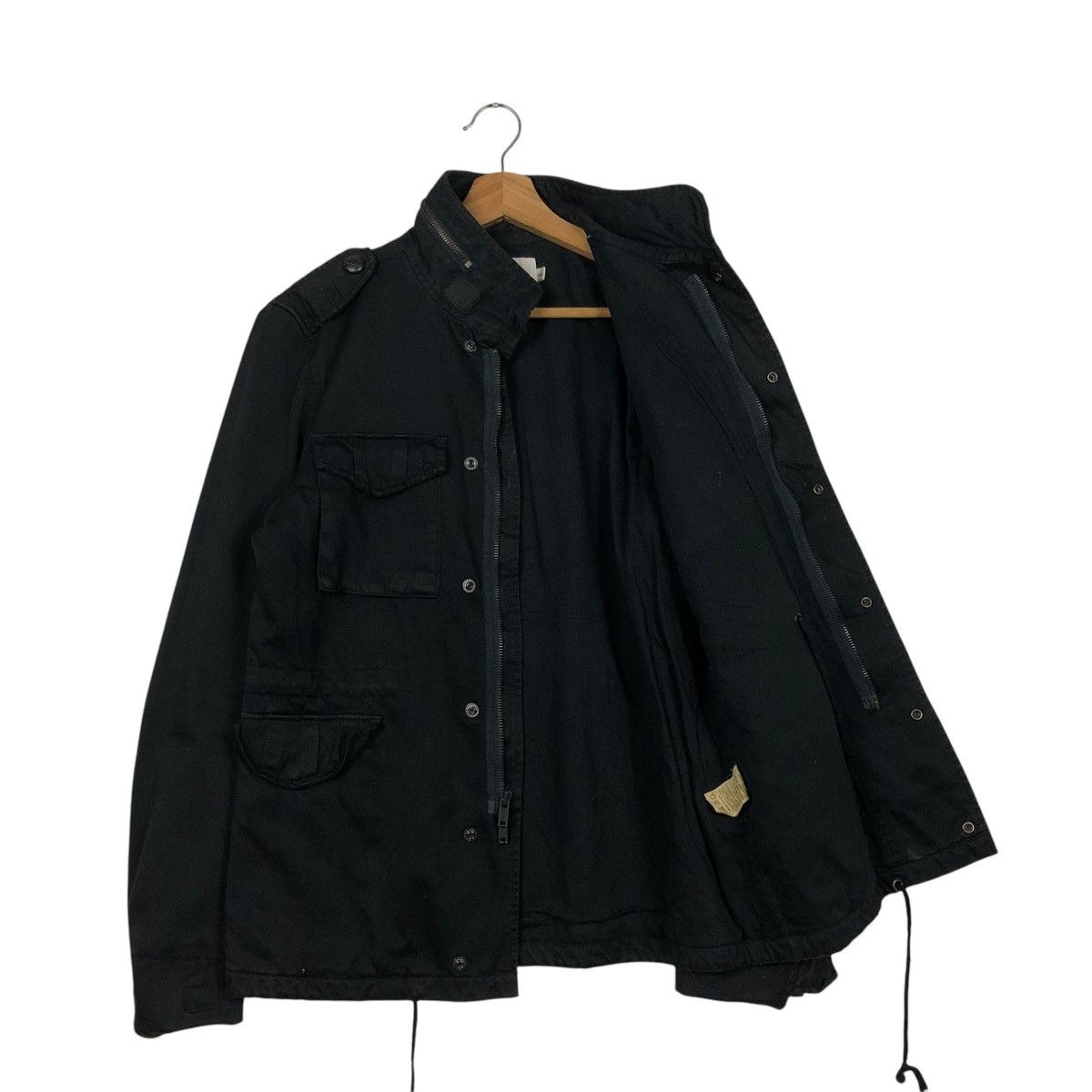 Japanese Brand 🔥VINTAGE BIKER JACKET VANQUISH SOLDIER SKELETON BIG LOGO Size US S / EU 44-46 / 1 - 13 Thumbnail
