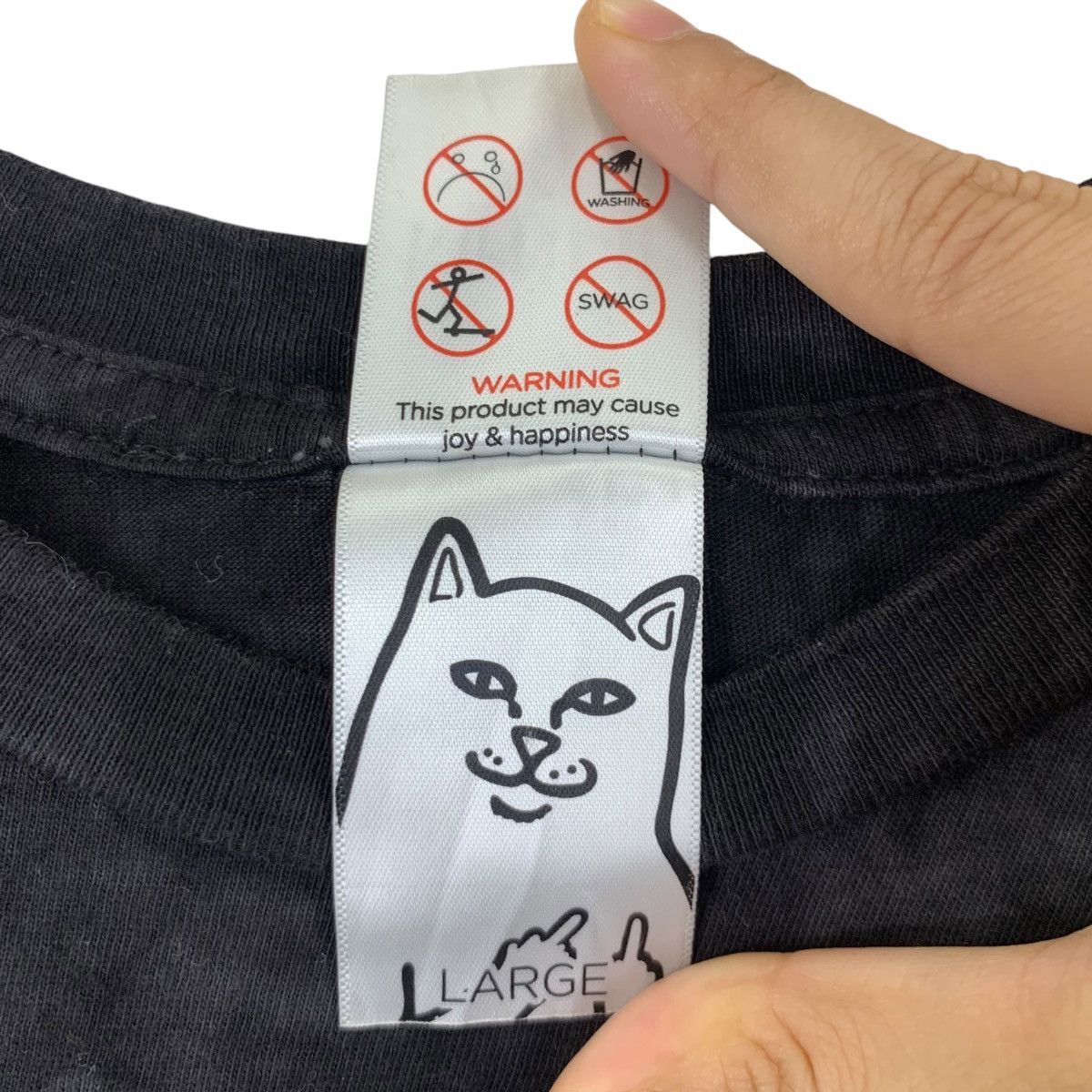 RIPNDIP RIPNDIP SKATEBOARD Match Made In Heaven Tee Shirt Top Size US L / EU 52-54 / 3 - 7 Thumbnail