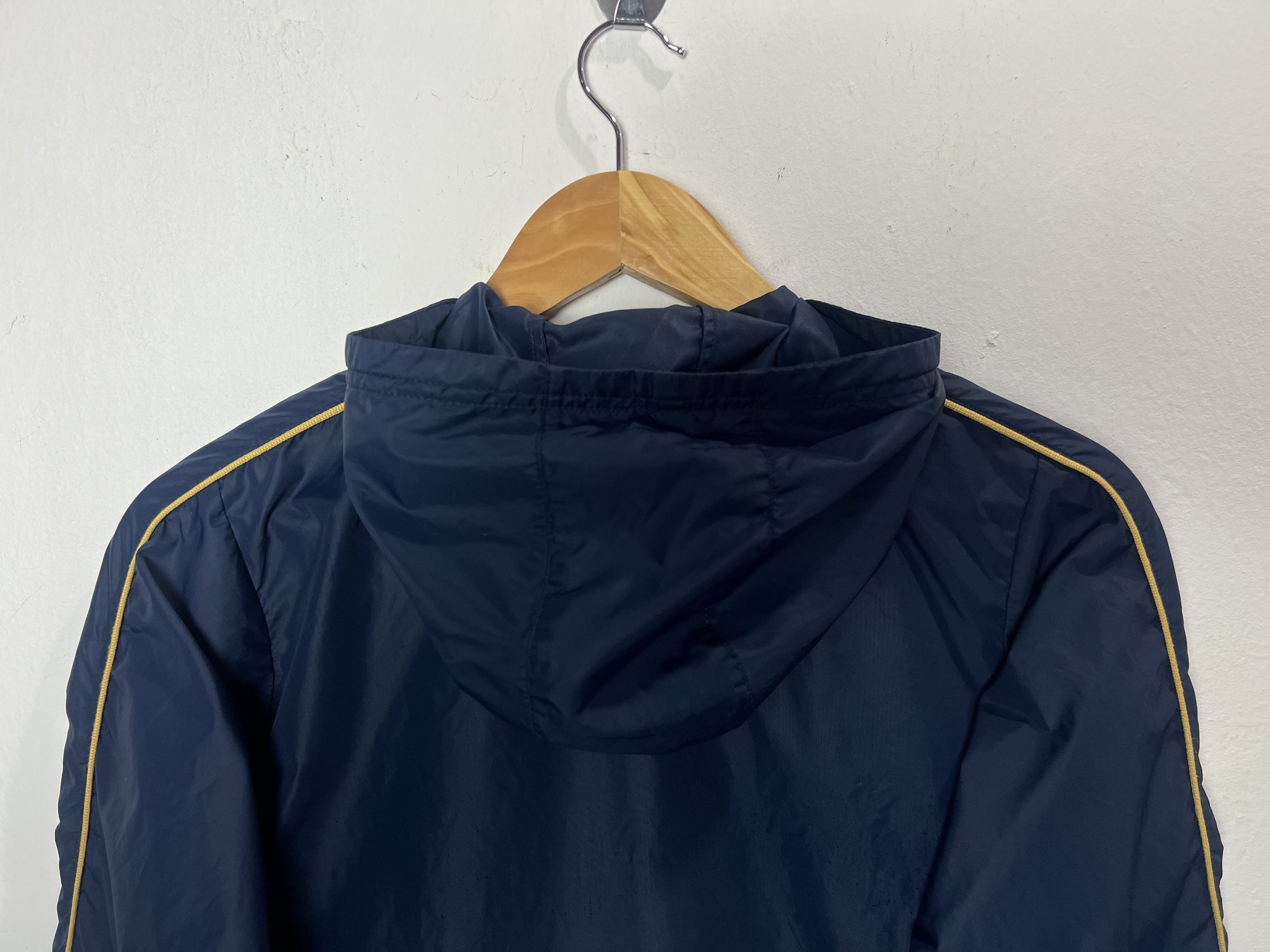 Nike NIKE Navy Blue Swoosh Y2k Windbreaker Jacket Size US XS / EU 42 / 0 - 6 Thumbnail