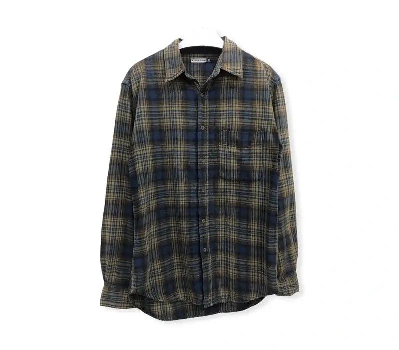 Flannel Plus One Plaid Tartan Flannel Shirt | Grailed