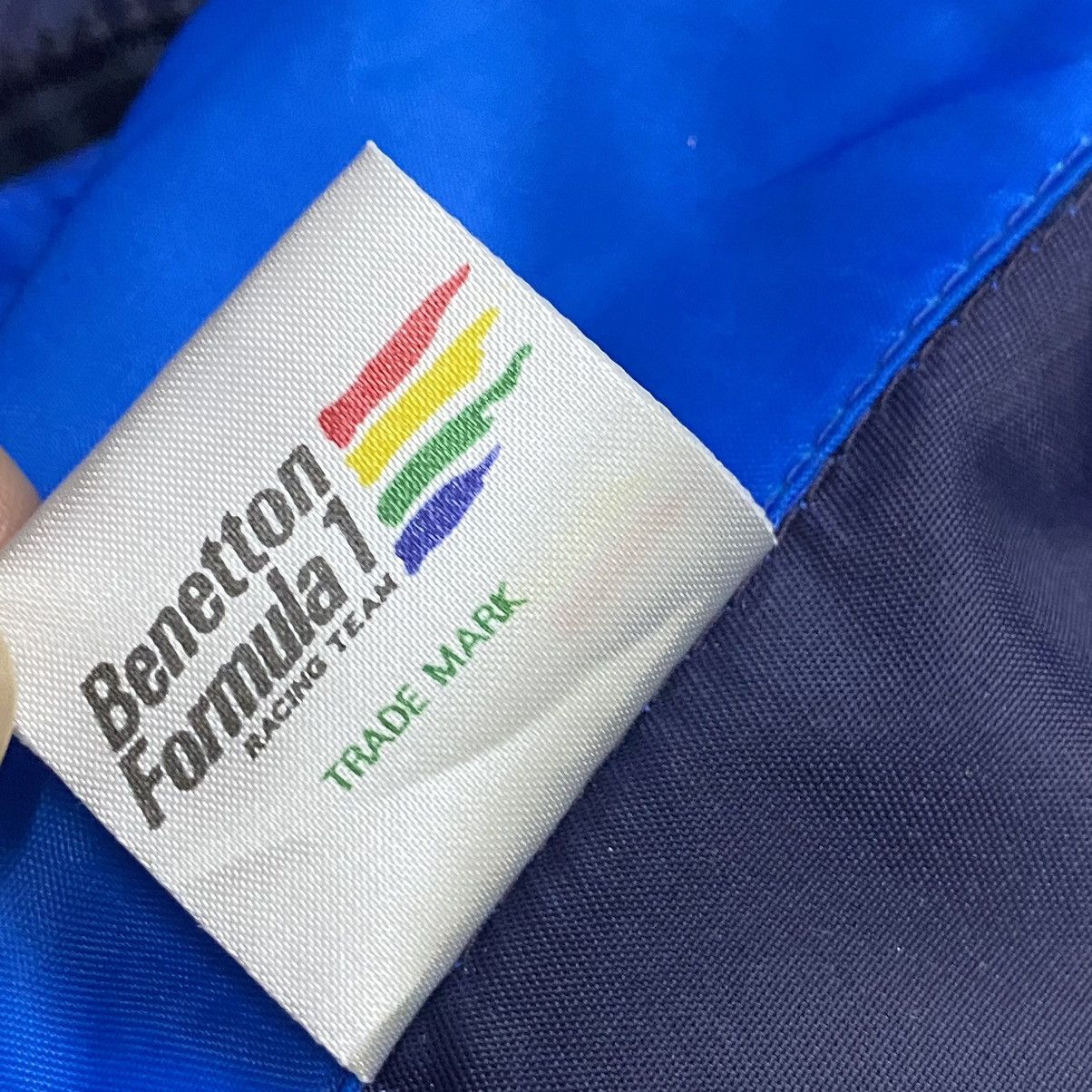 Vintage Vintage 90's BENETTON F1 Windbreaker Jacket Size US L / EU 52-54 / 3 - 18 Thumbnail