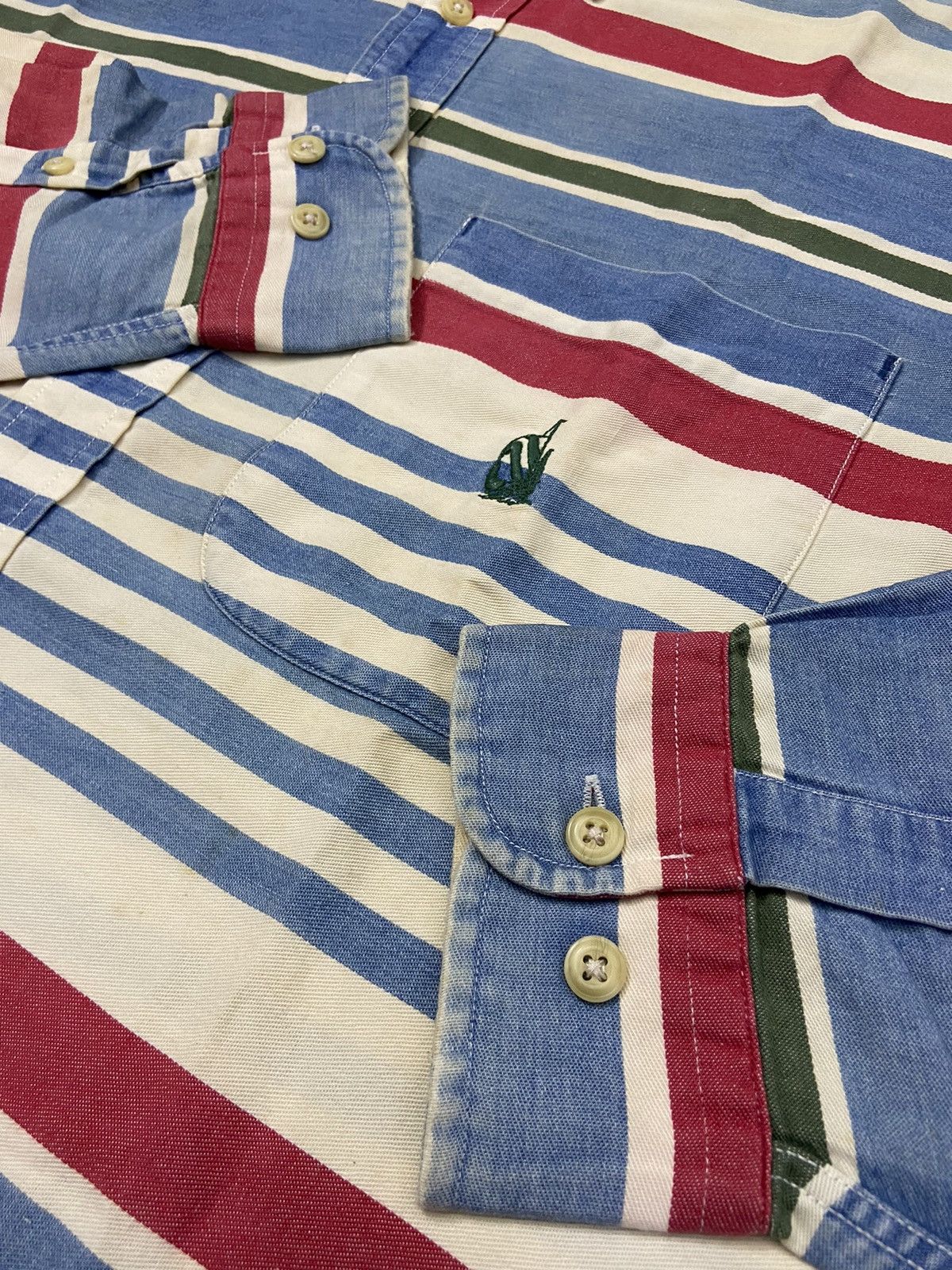 Designer × Nautica × Vintage Nautica Vintage Shirts Size US L / EU 52-54 / 3 - 2 Thumbnail
