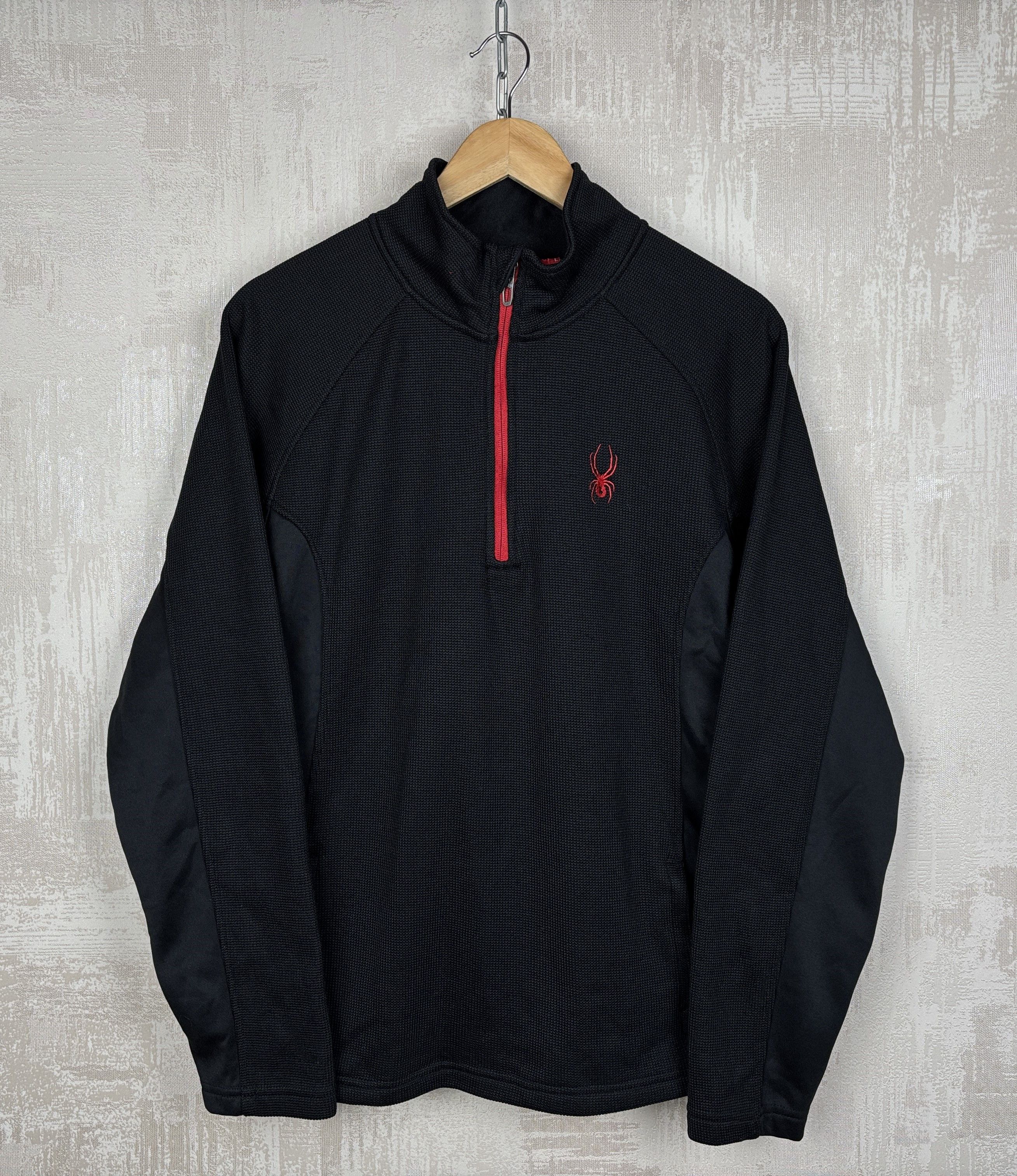 Spyder Spyder Half Zip Pullover Sweater Fleece Ski Layer Size US L / EU 52-54 / 3 - 13 Thumbnail
