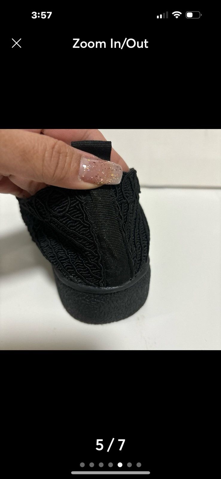 Unknown London WOMENS MESH PLATFORM SANDALS SIZE 7 Size US 7 / IT 37 - 4 Thumbnail