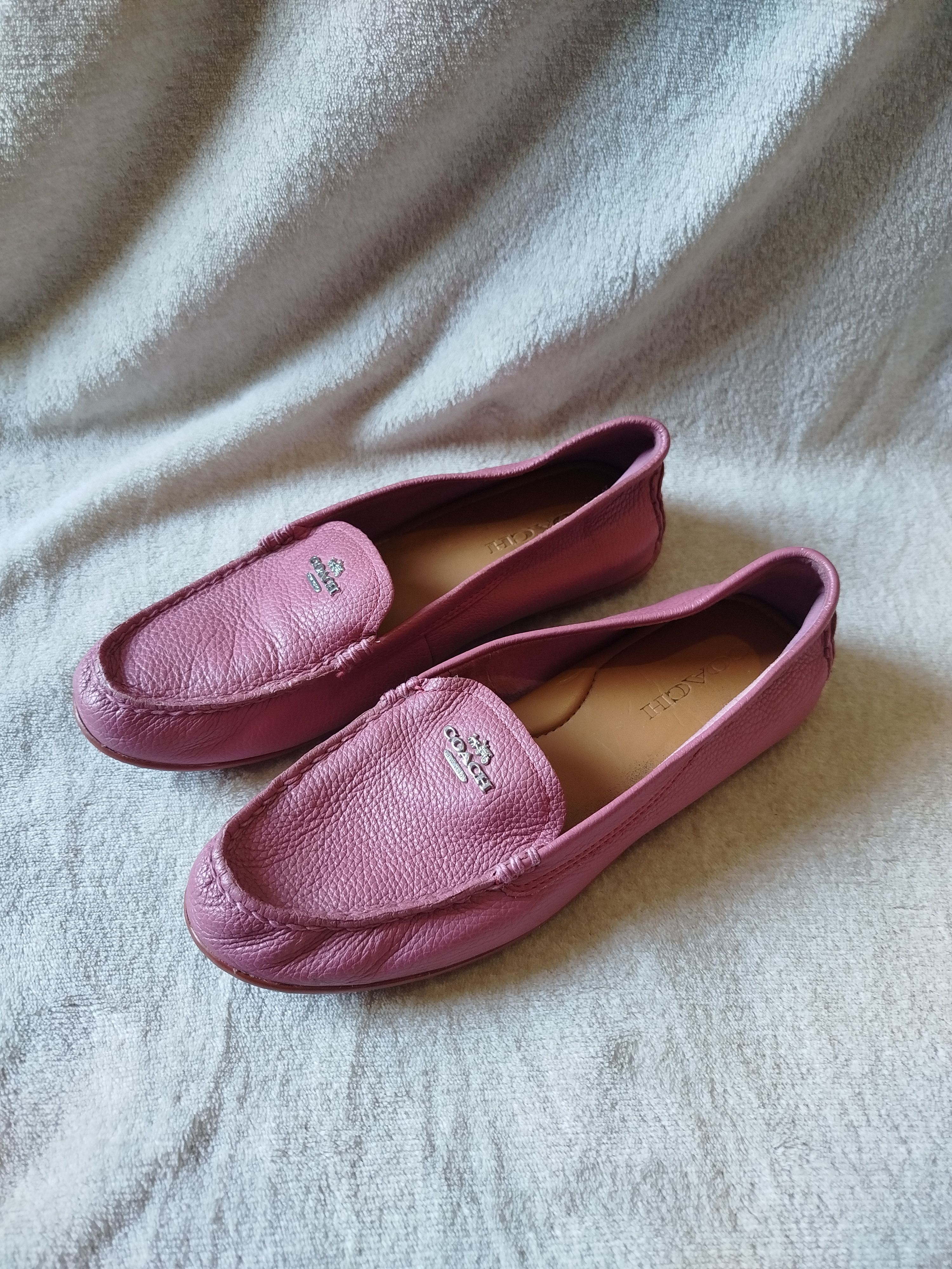 Coach Coach mary lock up leather driving loafers sz 38 Size US 8 / IT 38 - 2 Thumbnail