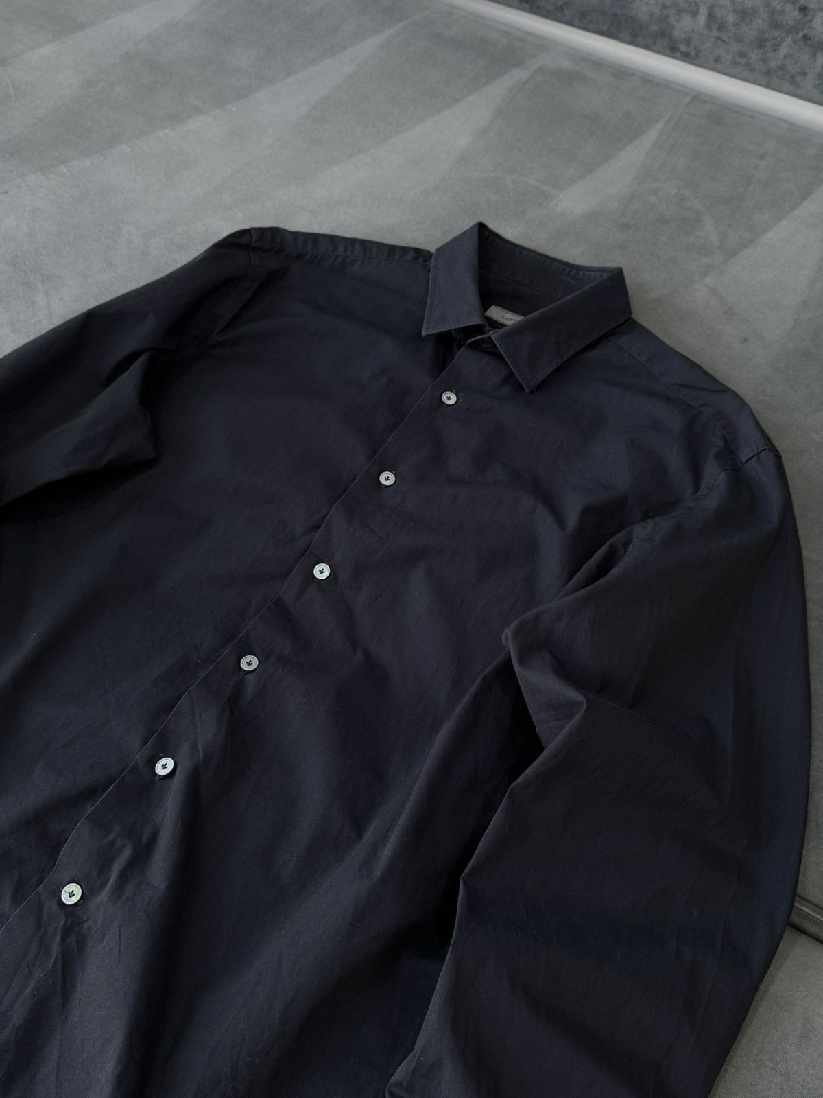 Lanvin Lanvin Classic Design Luxury Button Up Shirt Size US M / EU 48-50 / 2 - 6 Thumbnail