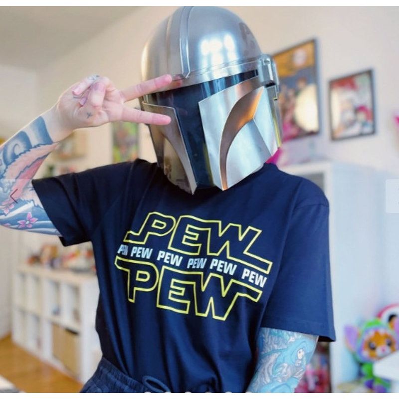 Star Wars Star Wars Unisex Tee (Gildan) "Pew Pew Pew" - Size Medium Size M / US 6-8 / IT 42-44 - 8 Thumbnail