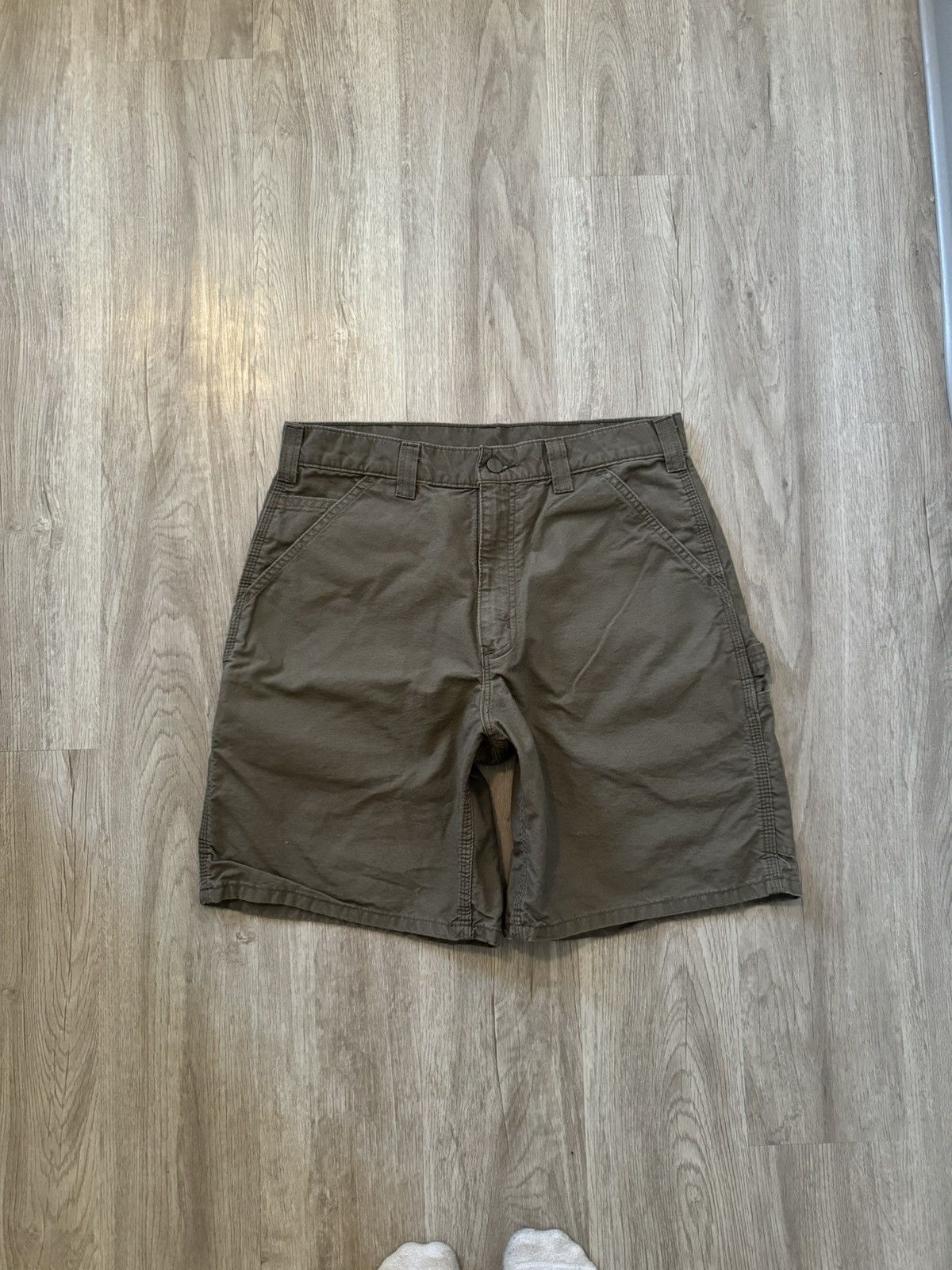 Carhartt Vintage Carhartt Carpenter Shorts Size US 32 / EU 48 - 2 Thumbnail