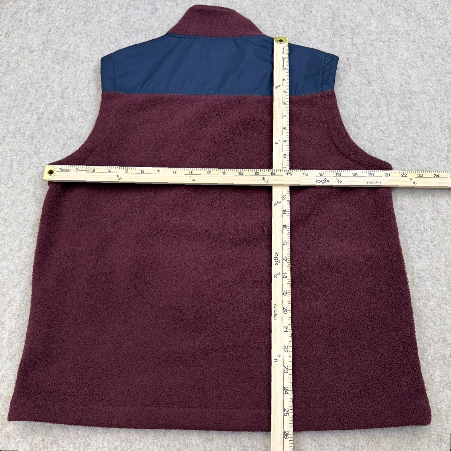 Brooks Brothers Brooks Brothers Vest Mens Medium Red Fleece Full Zip Lined Outdoor Warm Size US M / EU 48-50 / 2 - 6 Thumbnail
