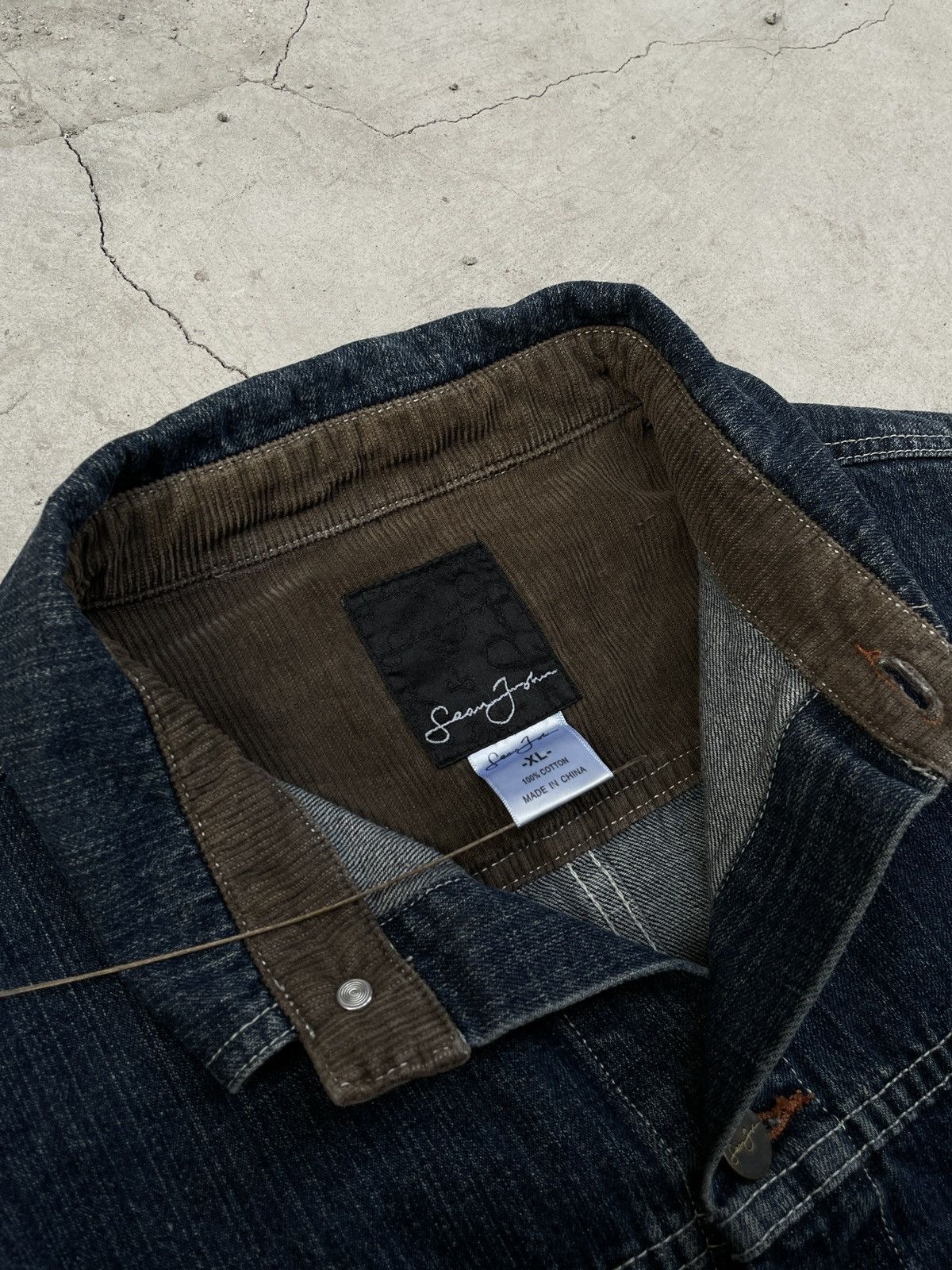 Sean John Sean John Denim Jacket Size US XL / EU 56 / 4 - 2 Thumbnail