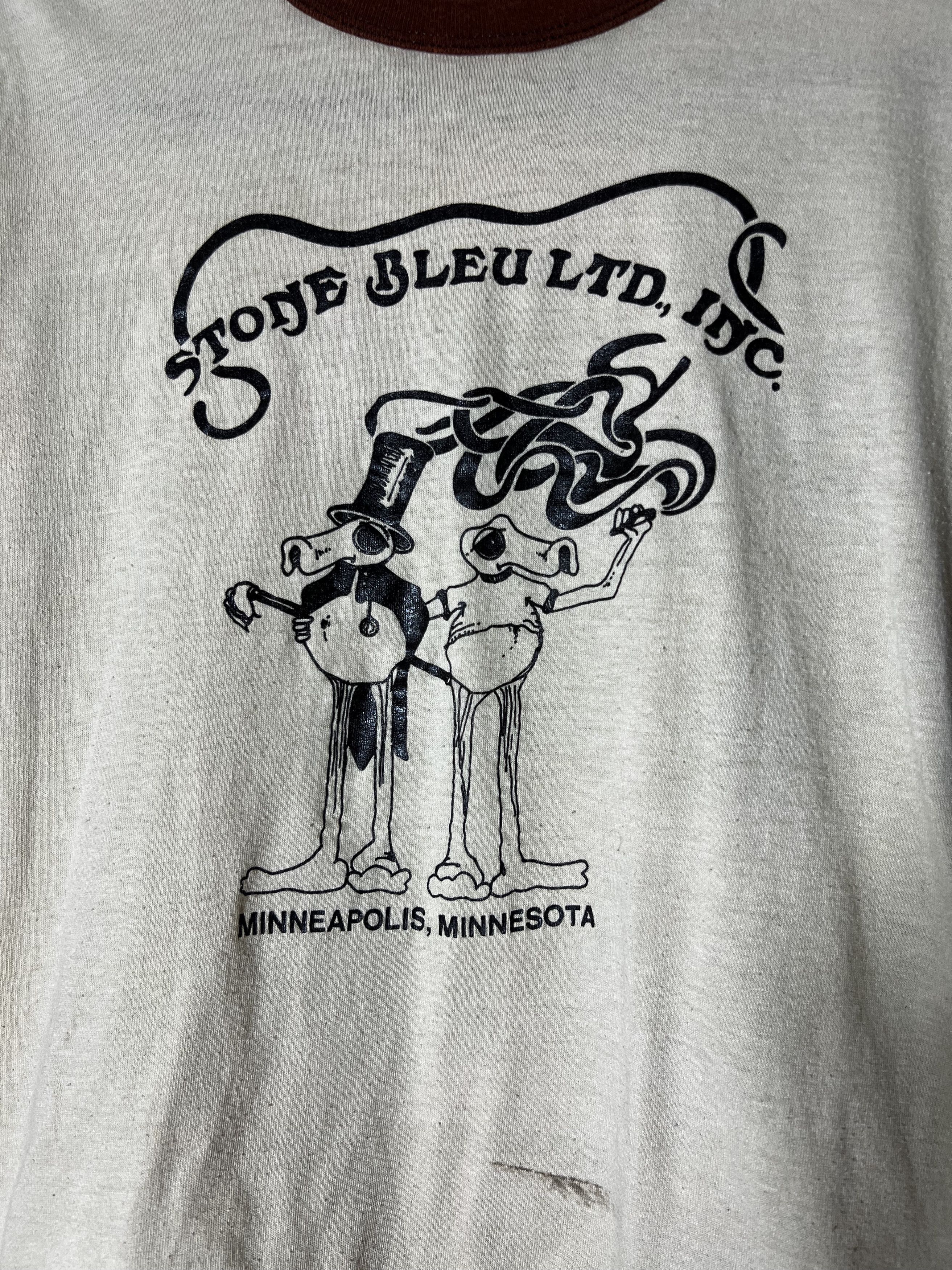 Other Vintage 70's Stone Bleu Minneapolis, MN Head Shop T-Shirt Size US M / EU 48-50 / 2 - 2 Thumbnail