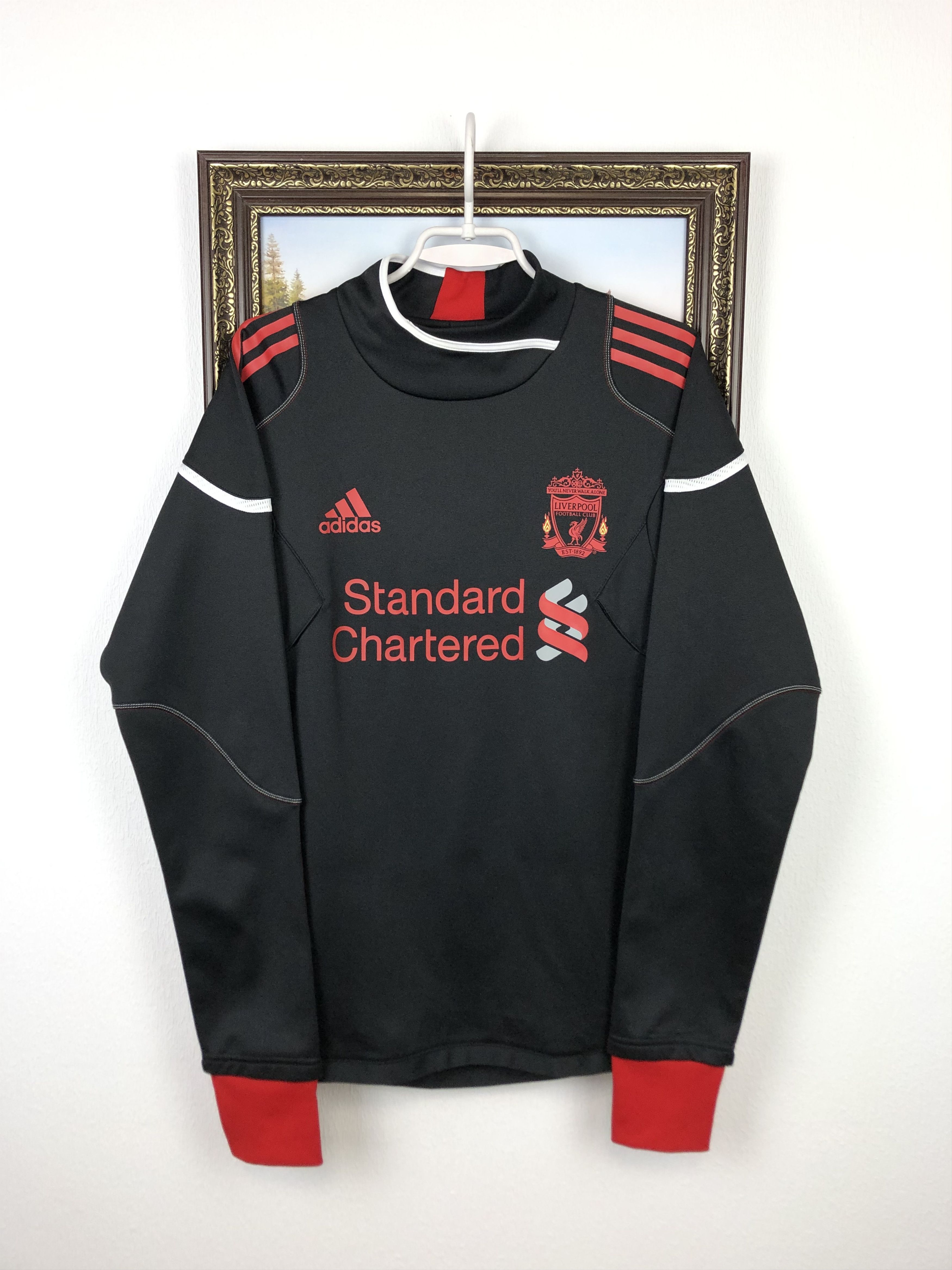 Retro Liverpool Training Sweatshirt Vintage Liverpool Football