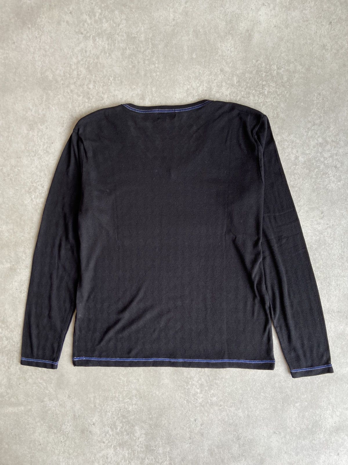 If Six Was Nine × Japanese Brand × Takeo Kikuchi TAKEO KIKUCHI RECTANGLE PATTERN LONG SLEEVE #616-39684 Size US L / EU 52-54 / 3 - 7 Thumbnail