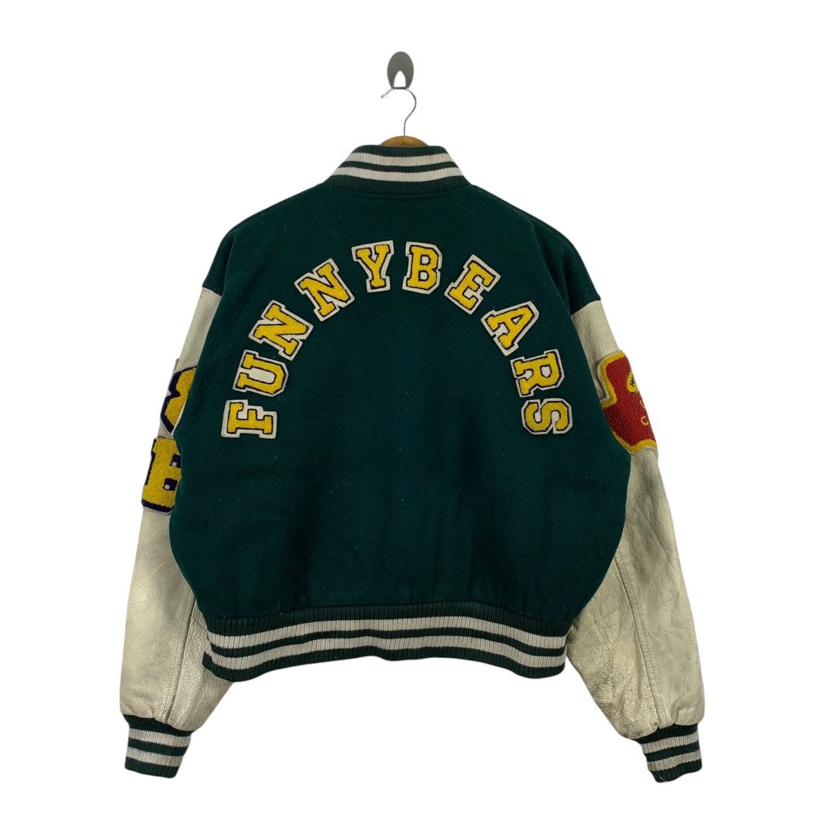 Japanese Brand SUDBURY Montreal Expos Funny Bears Leather Varsity Jacket Size US M / EU 48-50 / 2 - 2 Thumbnail