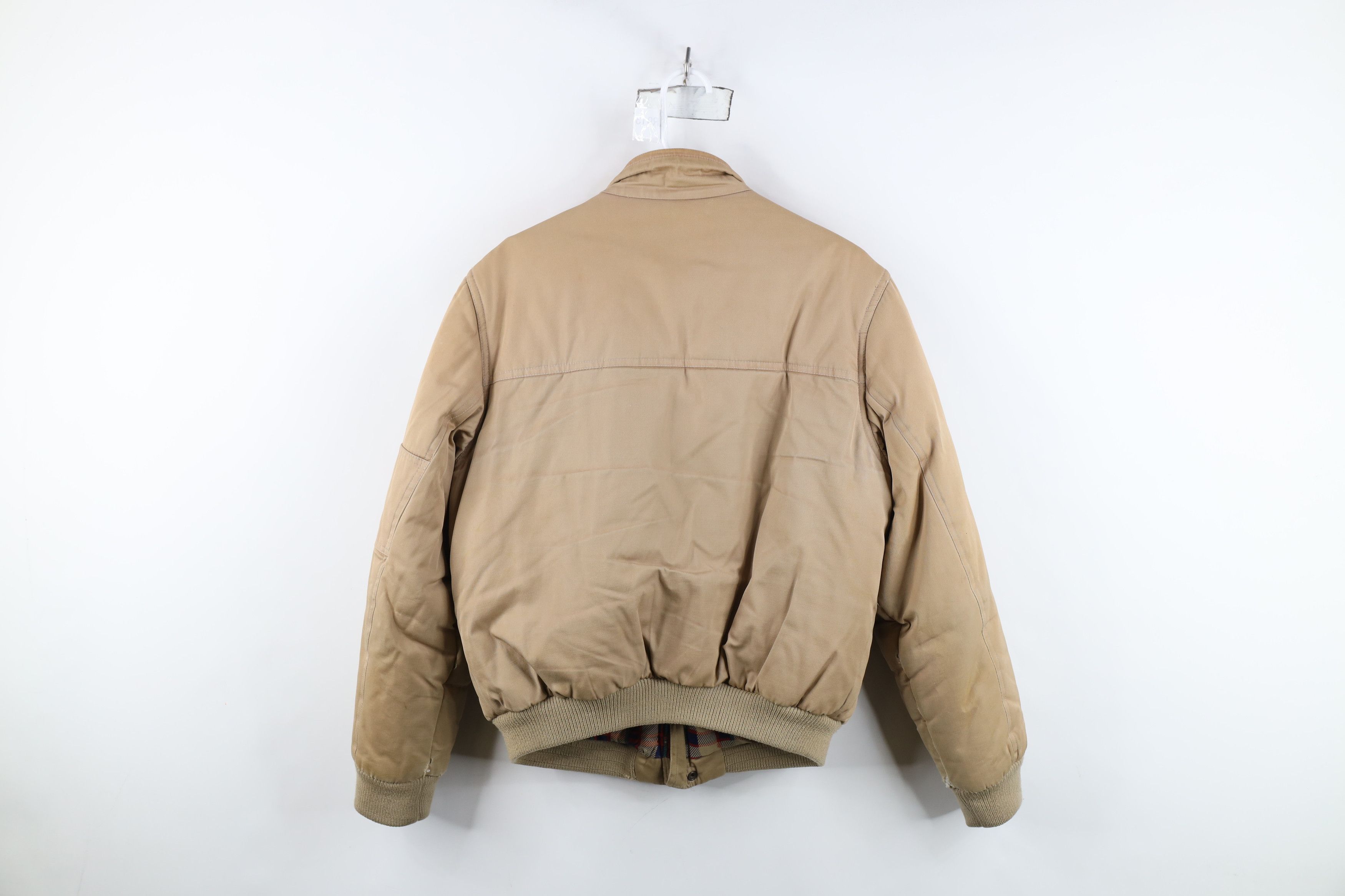 Vintage Vintage 70s 80s Streetwear Lined Puffer Bomber Jacket Size US M / EU 48-50 / 2 - 15 Thumbnail