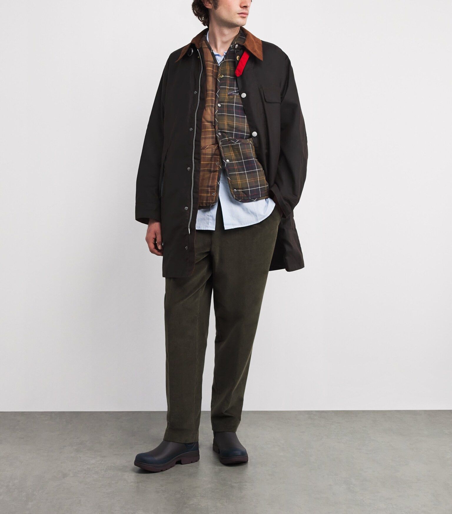 Barbour × Paul Smith Red Ear BNWT AW25 BARBOUR x PAUL SMITH BEESTON WAX JACKET 50 Size US M / EU 48-50 / 2 - 1 Thumbnail