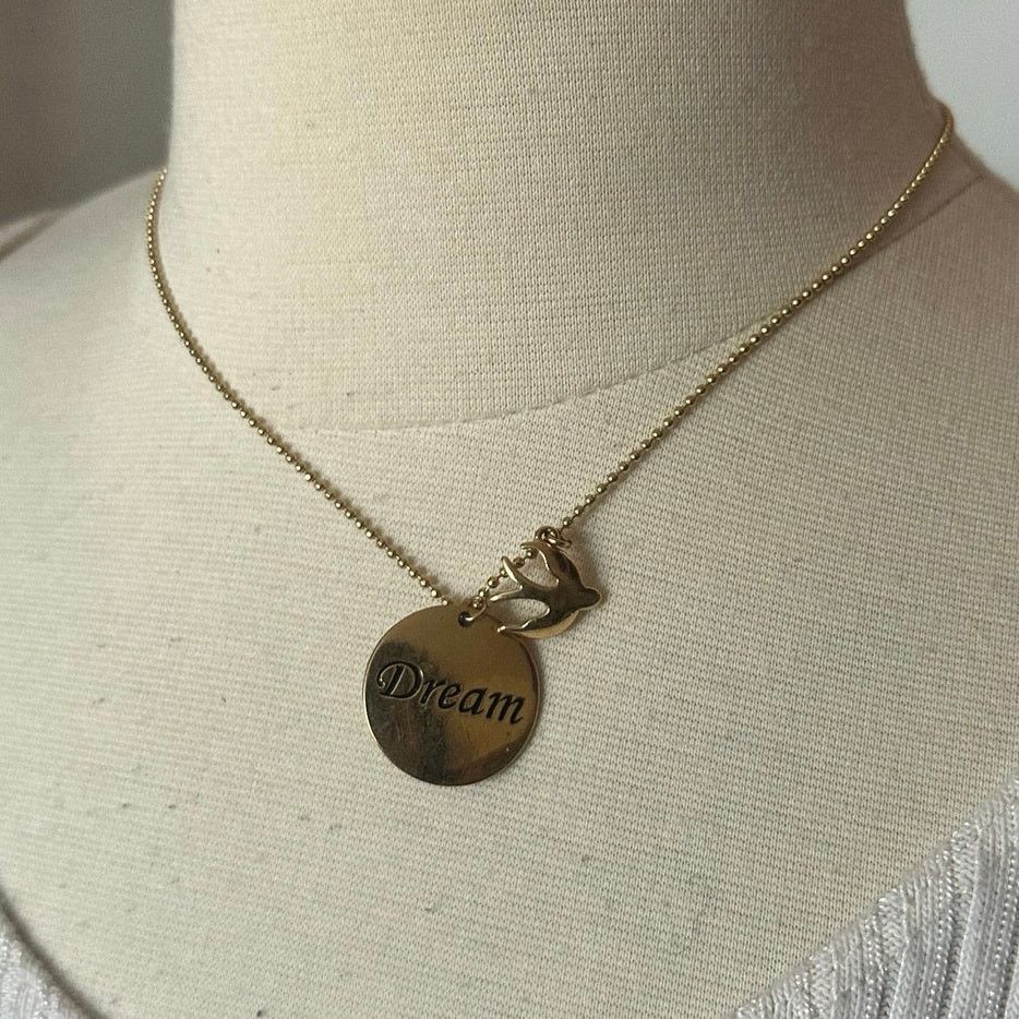 Other rever dream circle pendant gold chain necklace Size ONE SIZE - 3 Thumbnail