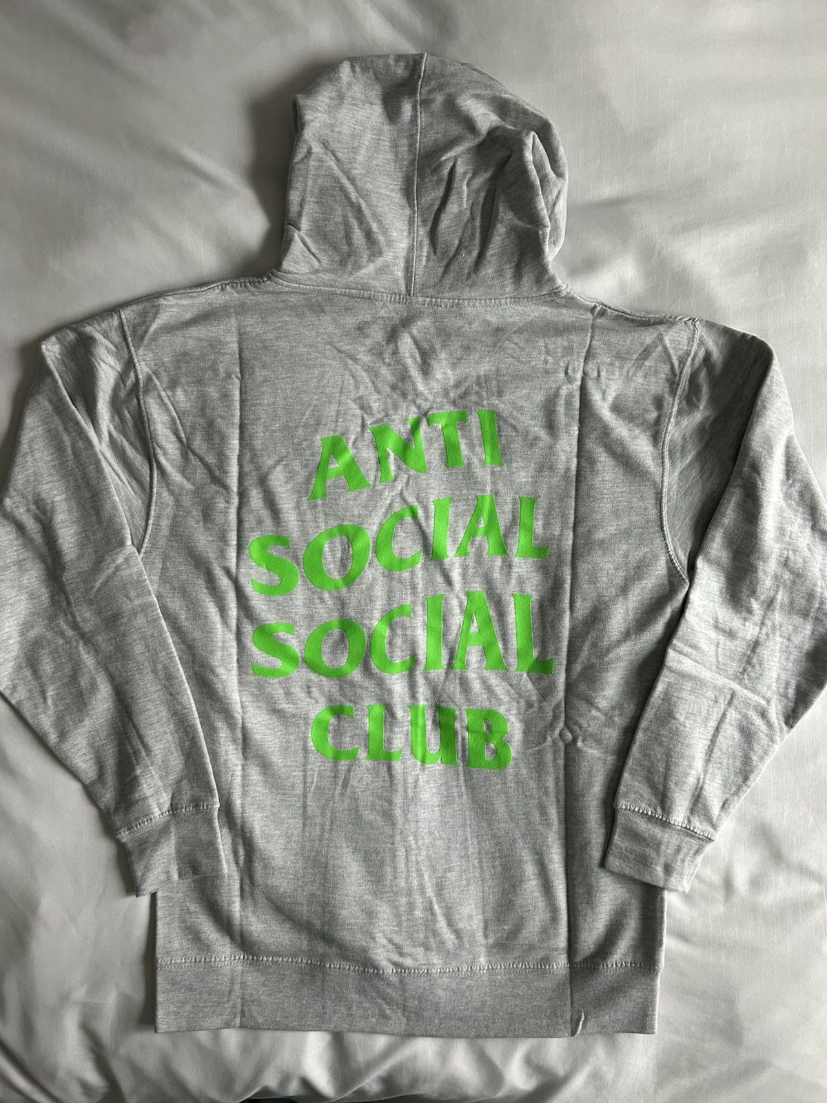 Anti Social Social Club Anti Social Social Club Zip Up Sweatshirt Grey/Electric USA Size US L / EU 52-54 / 3 - 9 Thumbnail