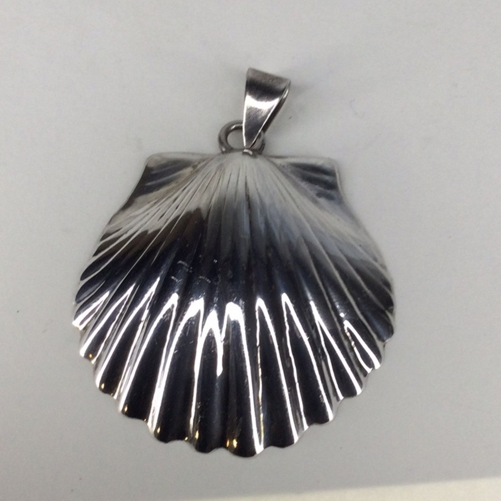Other Bohemian Scallop Seashell Silver Tone Necklace Pendant Size ONE SIZE - 5 Thumbnail