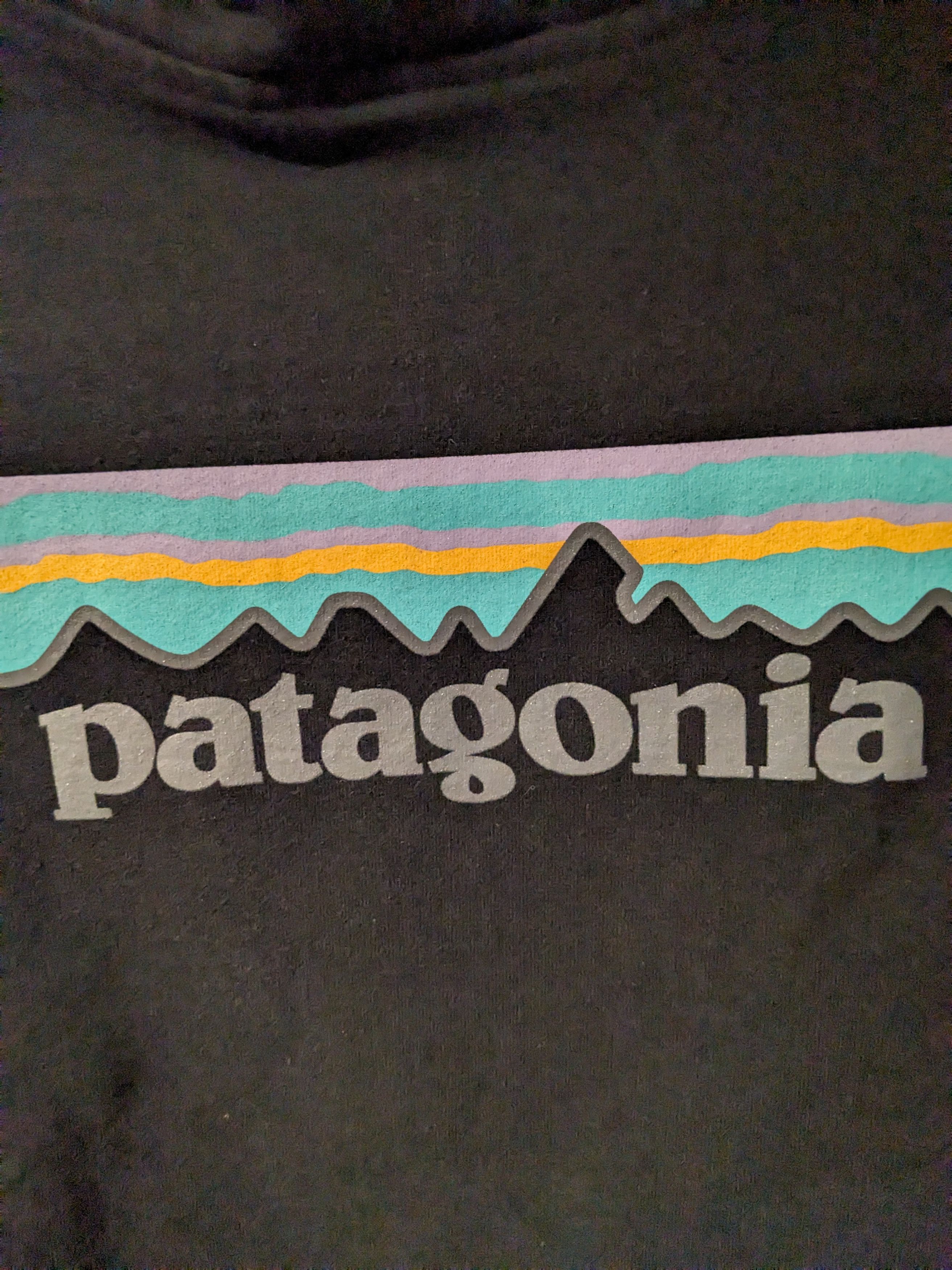 Designer × Patagonia Patagonia Womans P-6 Medium Regular Fit Black Uprisal Hoody Size M / US 6-8 / IT 42-44 - 2 Thumbnail