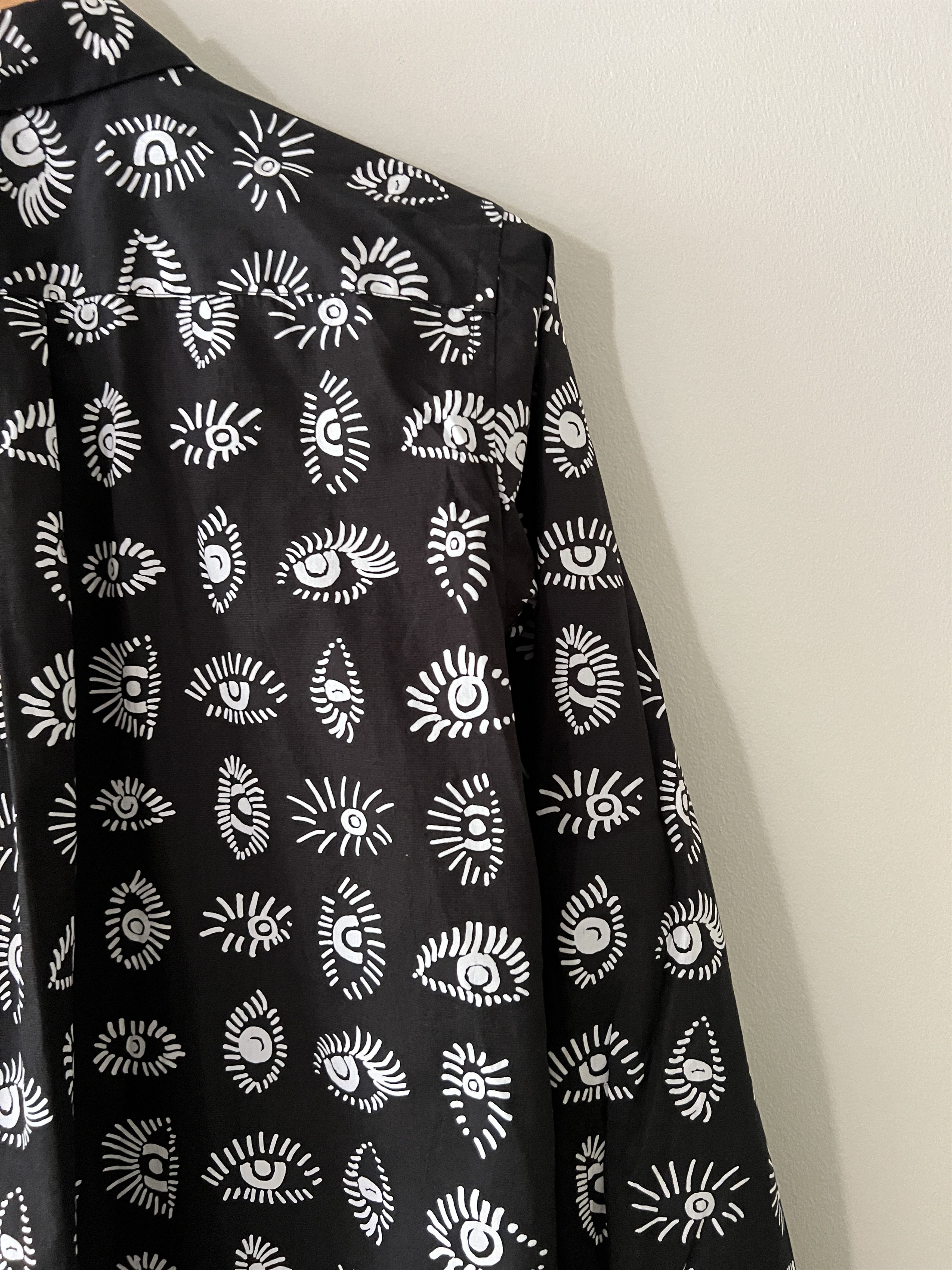 Comme des Garcons Black Comme Des Garcons, Black printed shirt Size US M / EU 48-50 / 2 - 8 Thumbnail