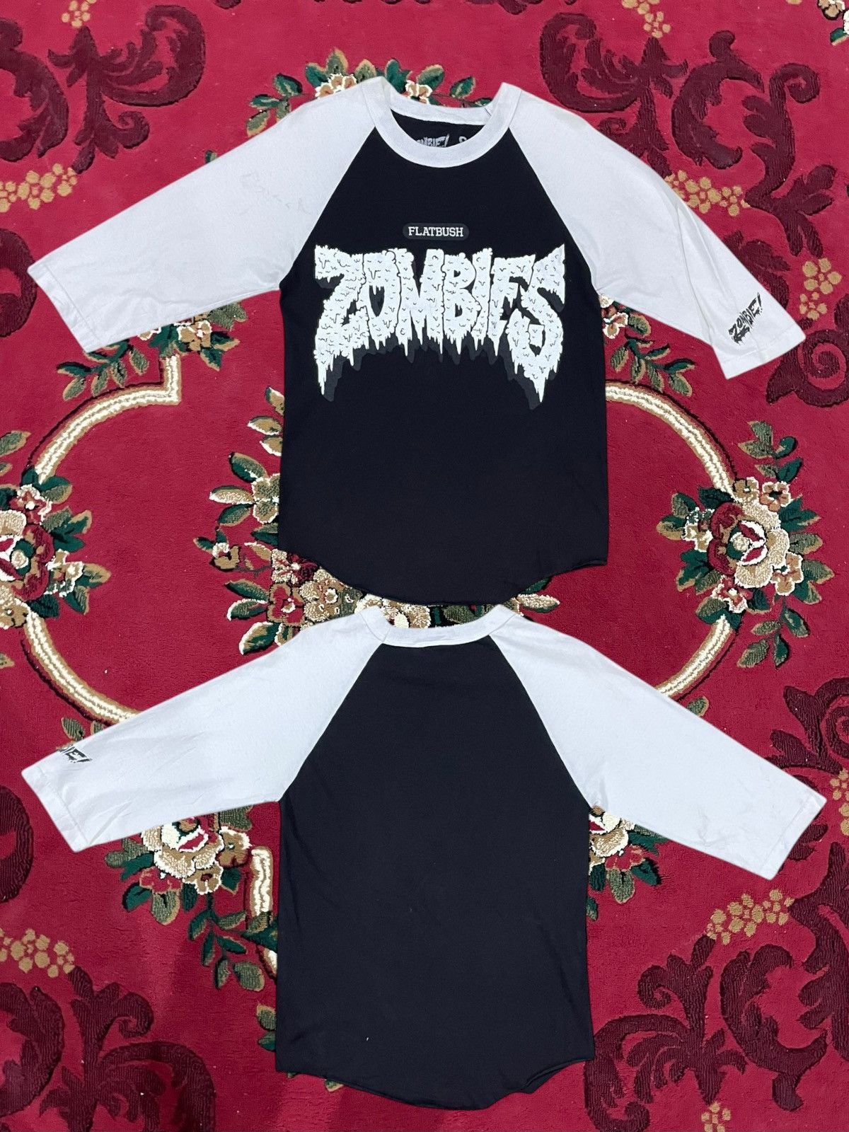 Flatbush Zombies Flatbush Zombies Raglan Tee Size US S / EU 44-46 / 1 - 1 Thumbnail