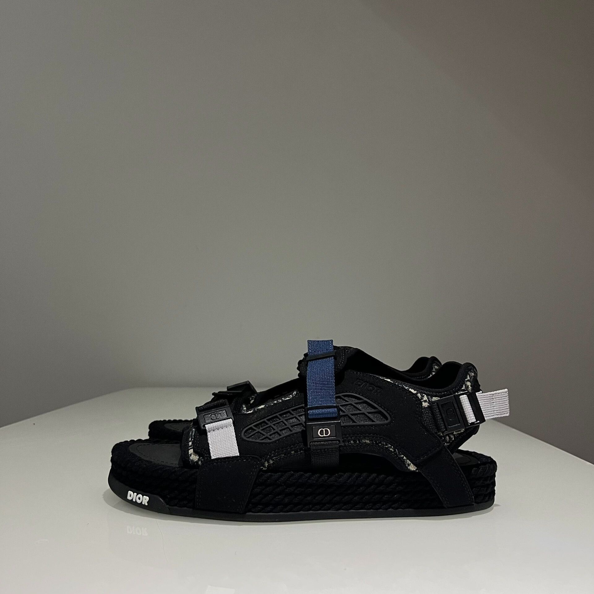 Dior Dior Logo Printed Strap Sandals Size US 10 / EU 43 - 1 Thumbnail