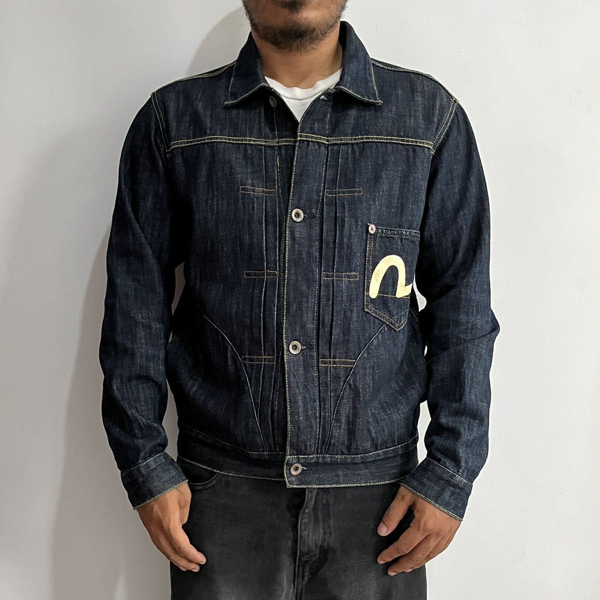 Evisu Evisu No.1 Special Type 1 Denim Jacket Size US M / EU 48-50 / 2 - 1 Thumbnail
