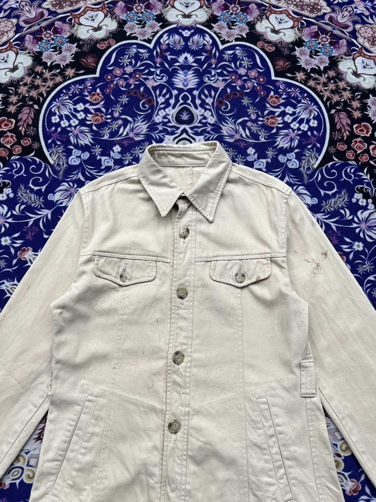 Japanese Brand (S) Vintage PPFM Japanese Brand Trucker Jacket Coat Size S / US 4 / IT 40 - 5 Thumbnail