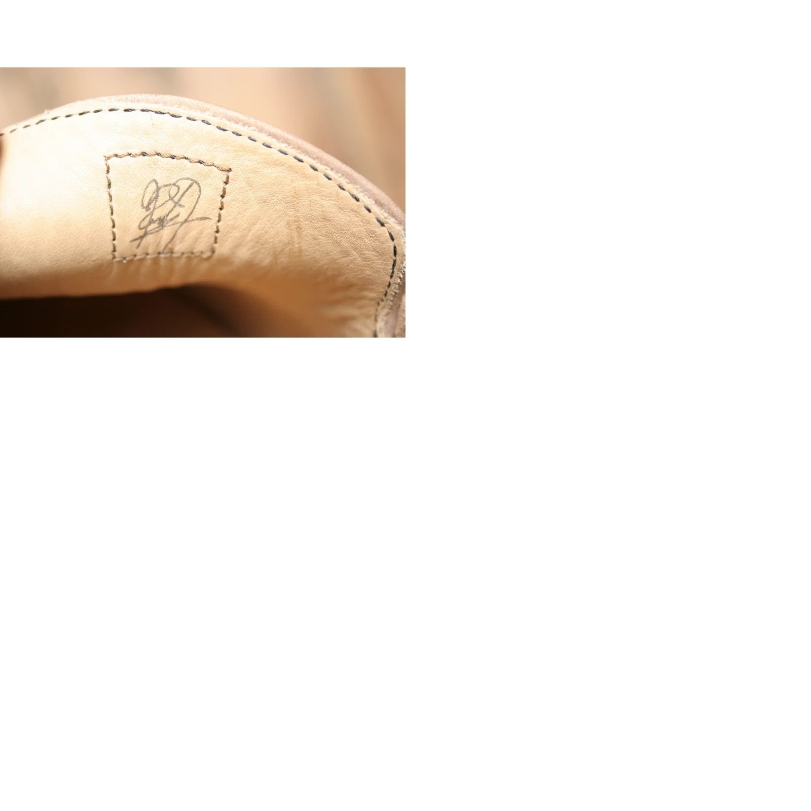 Vintage ADELANTE The Sofia Tan Leather Penny Loafers Women's Sz. 9.5 E Shoes Flat Slip On Mens Womens Boys Girls Size US 10 / IT 40 - 9 Thumbnail