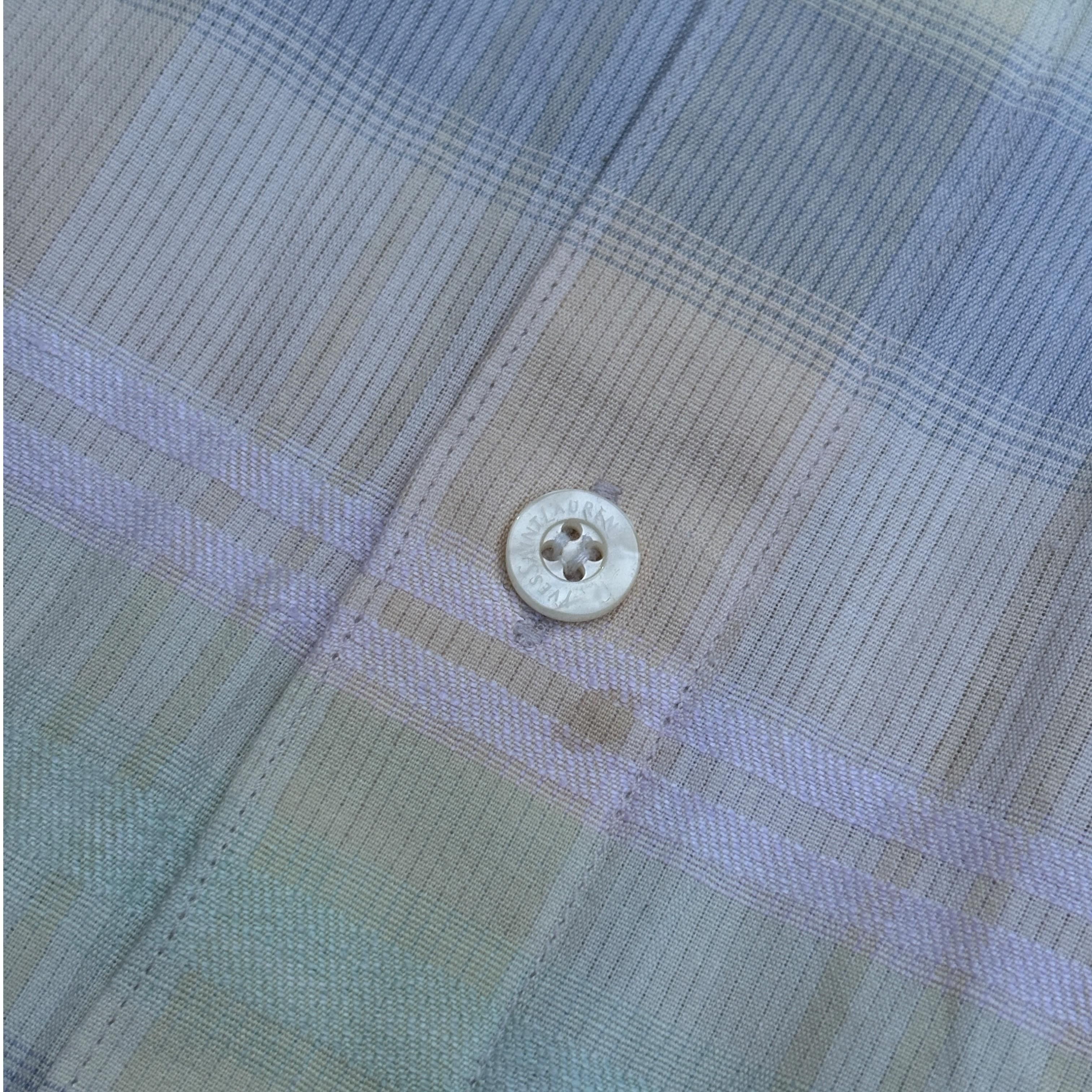 Yves Saint Laurent Yves Saint Laurent Pour Homme rainbow shirt Size US M / EU 48-50 / 2 - 5 Thumbnail