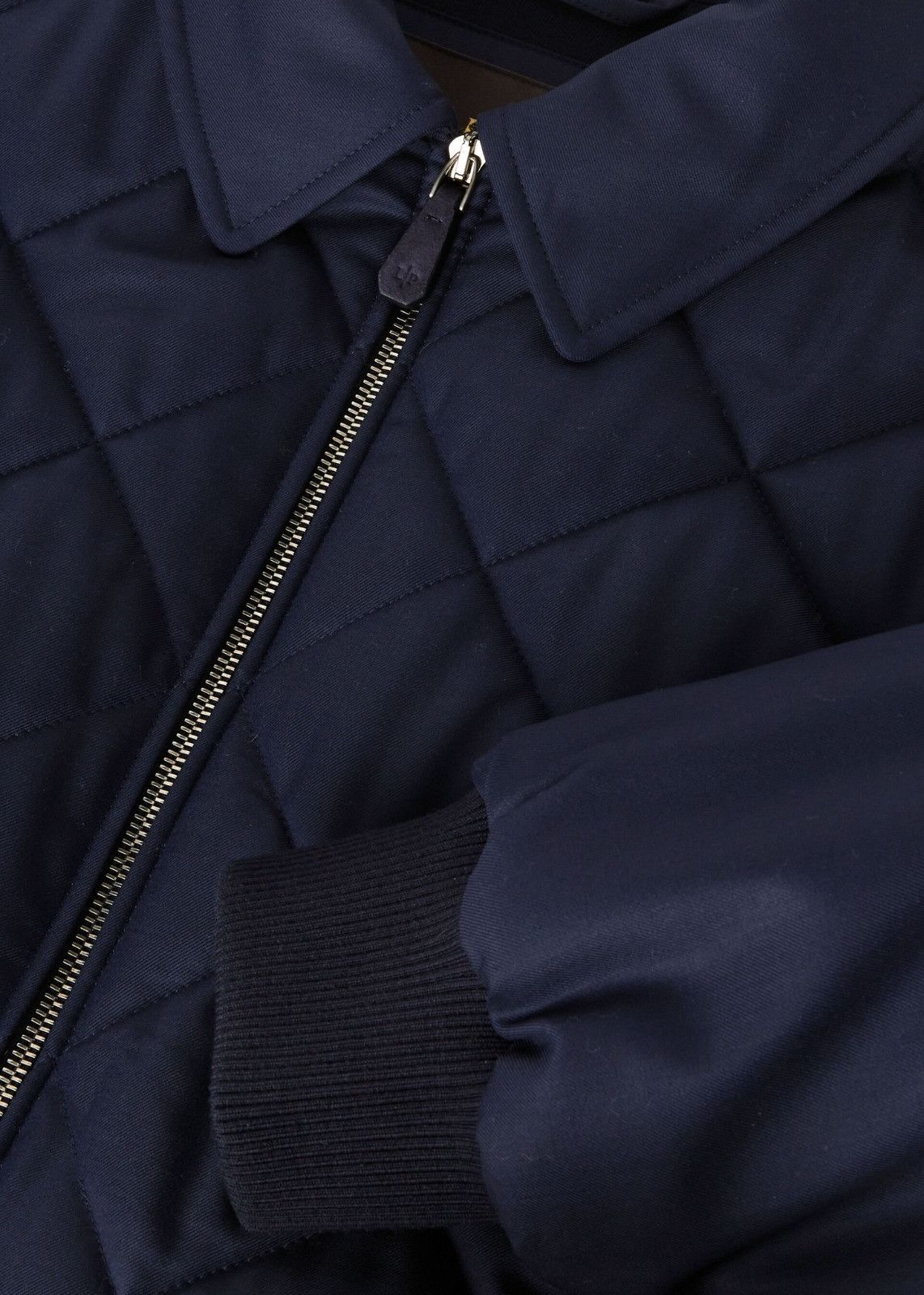 Loro Piana o1srvl11e0125 Ampay Tasmanian Bomber Jacket in Navy Blue Size US XL / EU 56 / 4 - 5 Thumbnail