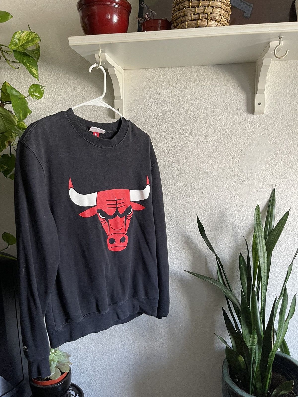 Mitchell Ness Chicago Bulls Crewneck by Mitchell Ness Grailed