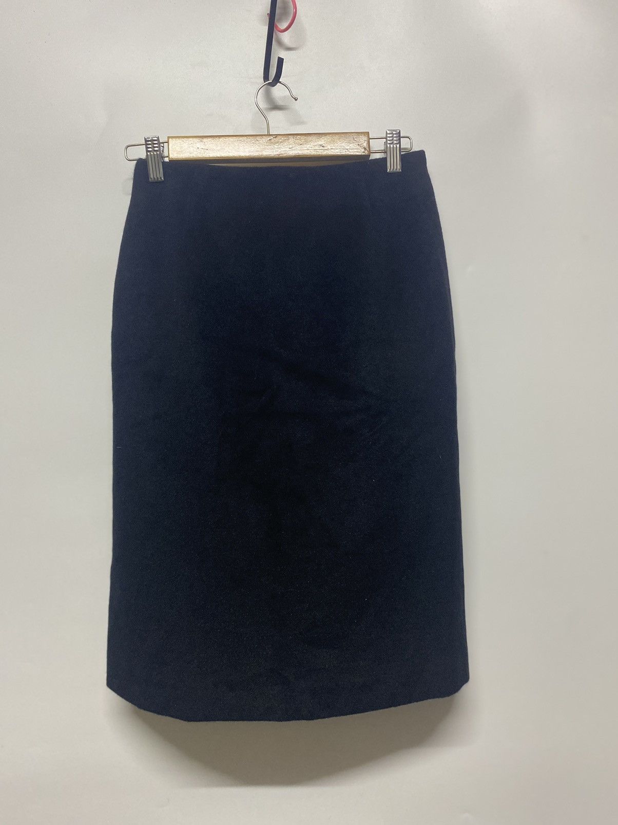 Trussardi Trussardi Mini Skirt Wool Size 26" / US 2 / IT 38 - 2 Thumbnail